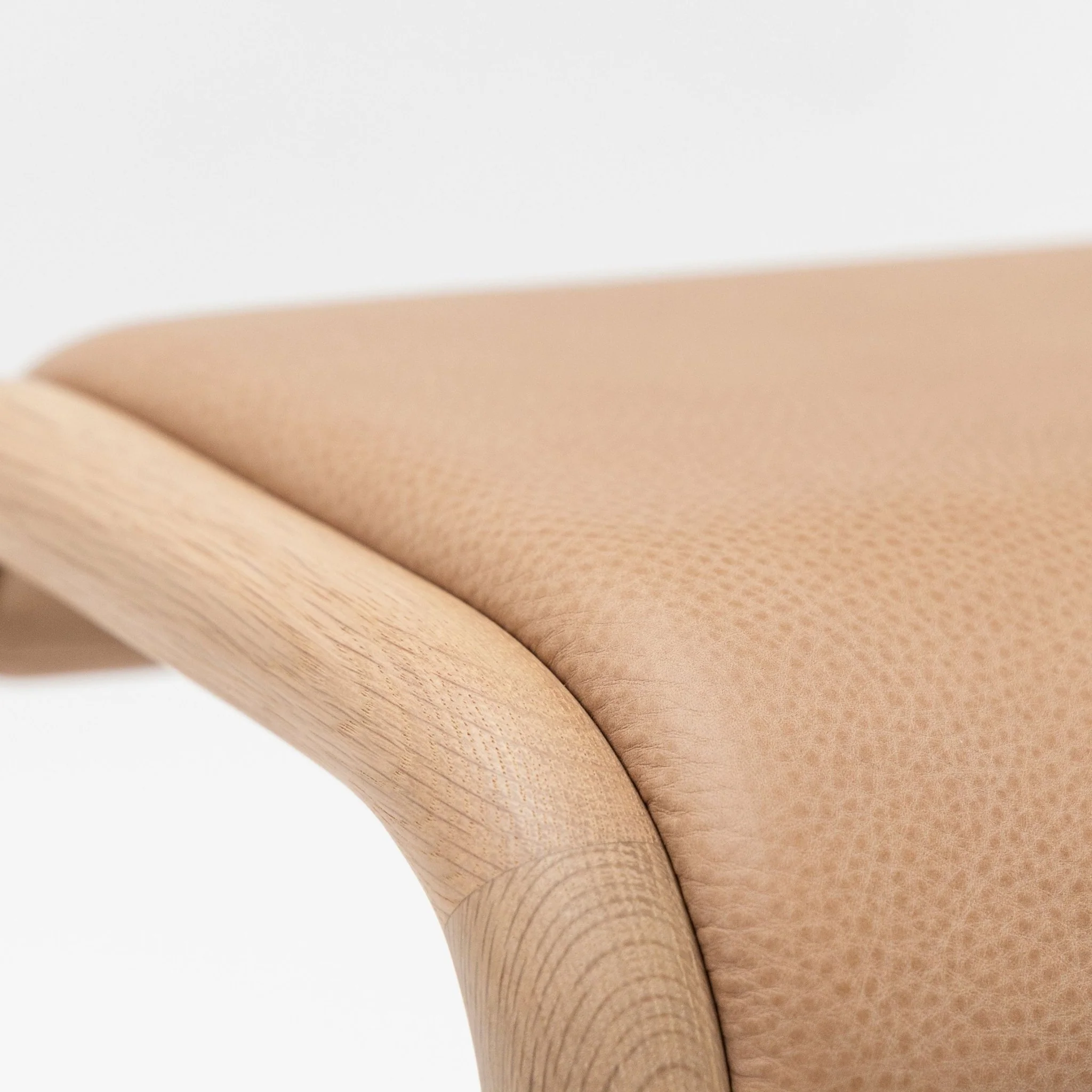 Aha Counter Stool - Blonde Oak & Canyon Leather - Image 7