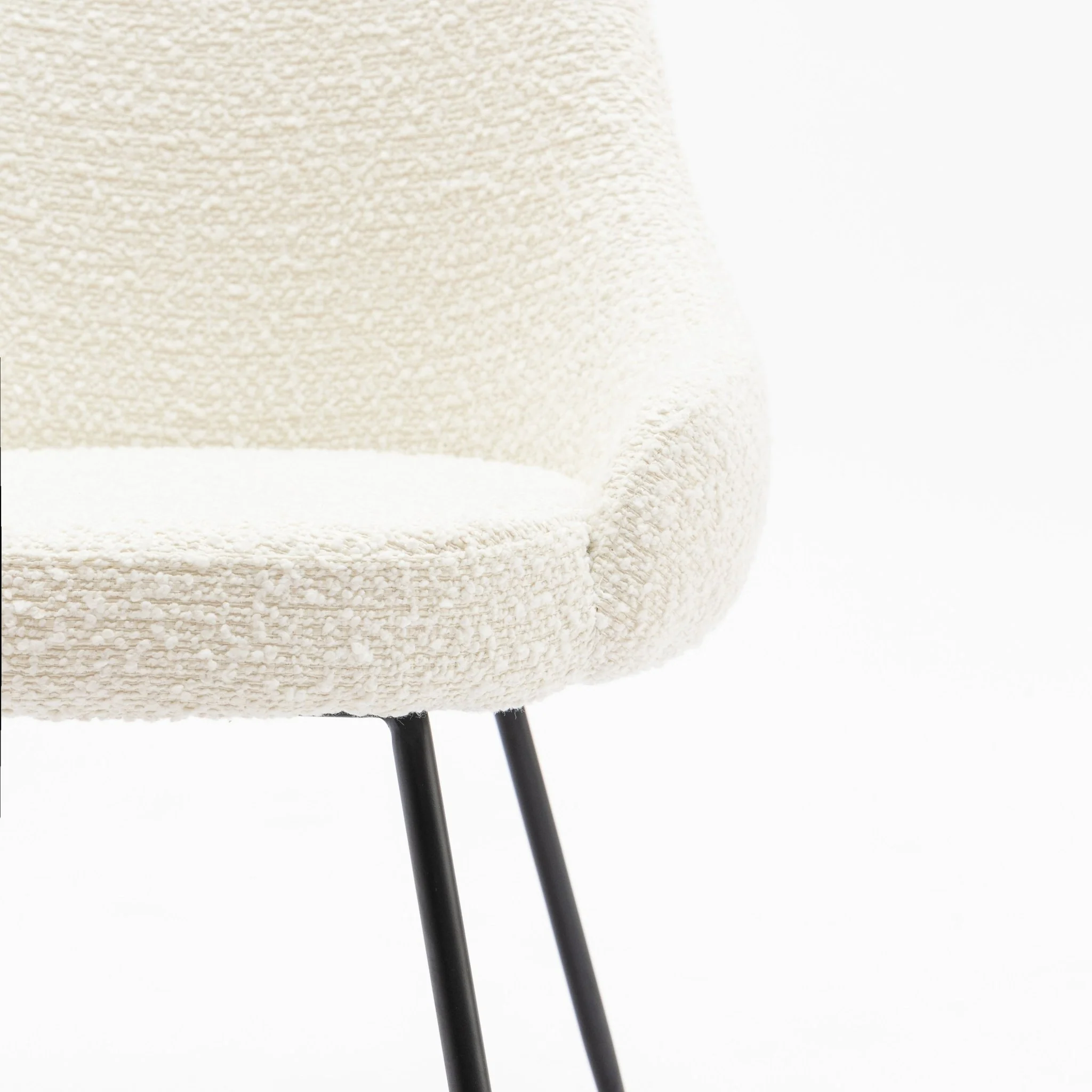 Albany Chair - Cotton Boucle - Image 8