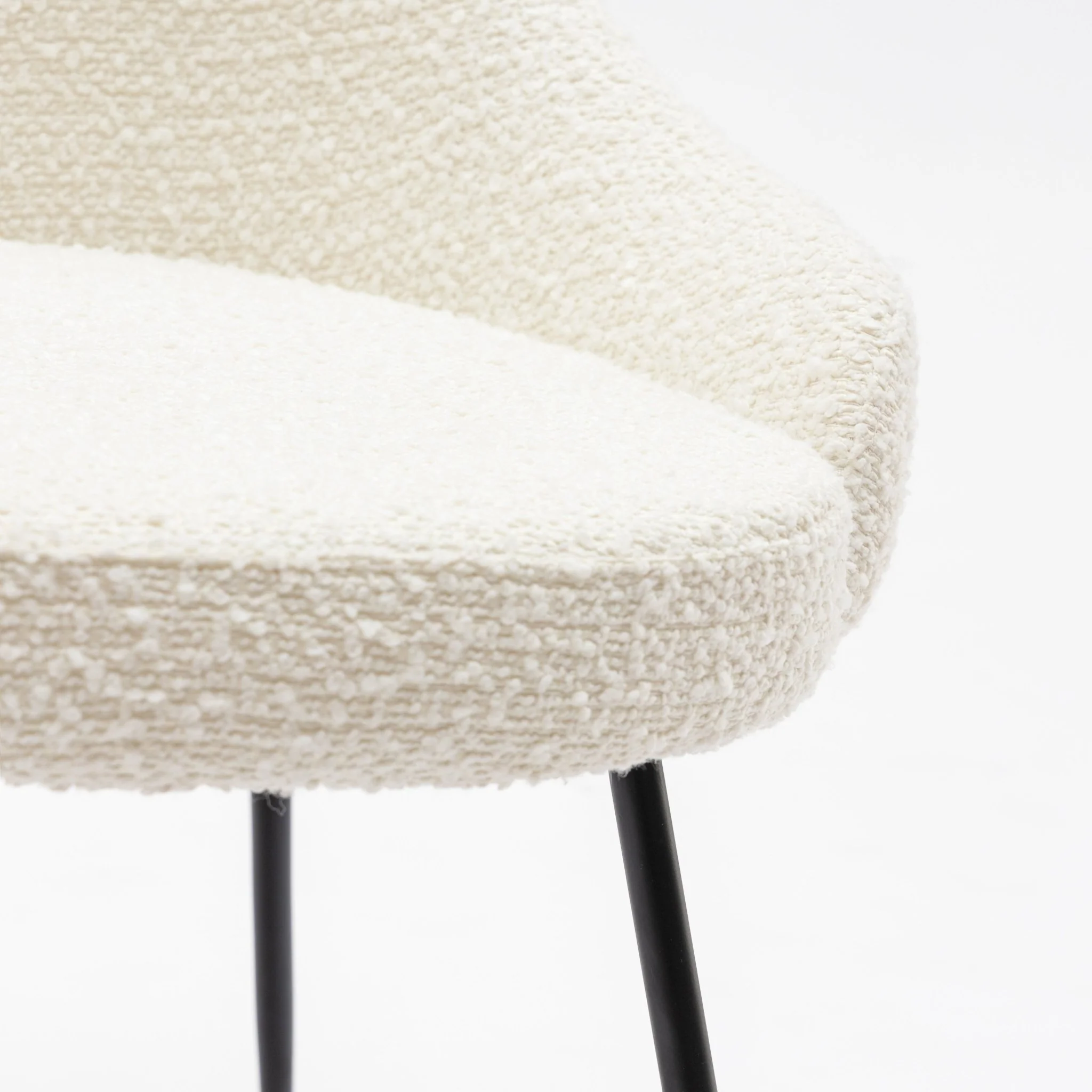Albany Chair - Cotton Boucle - Image 9