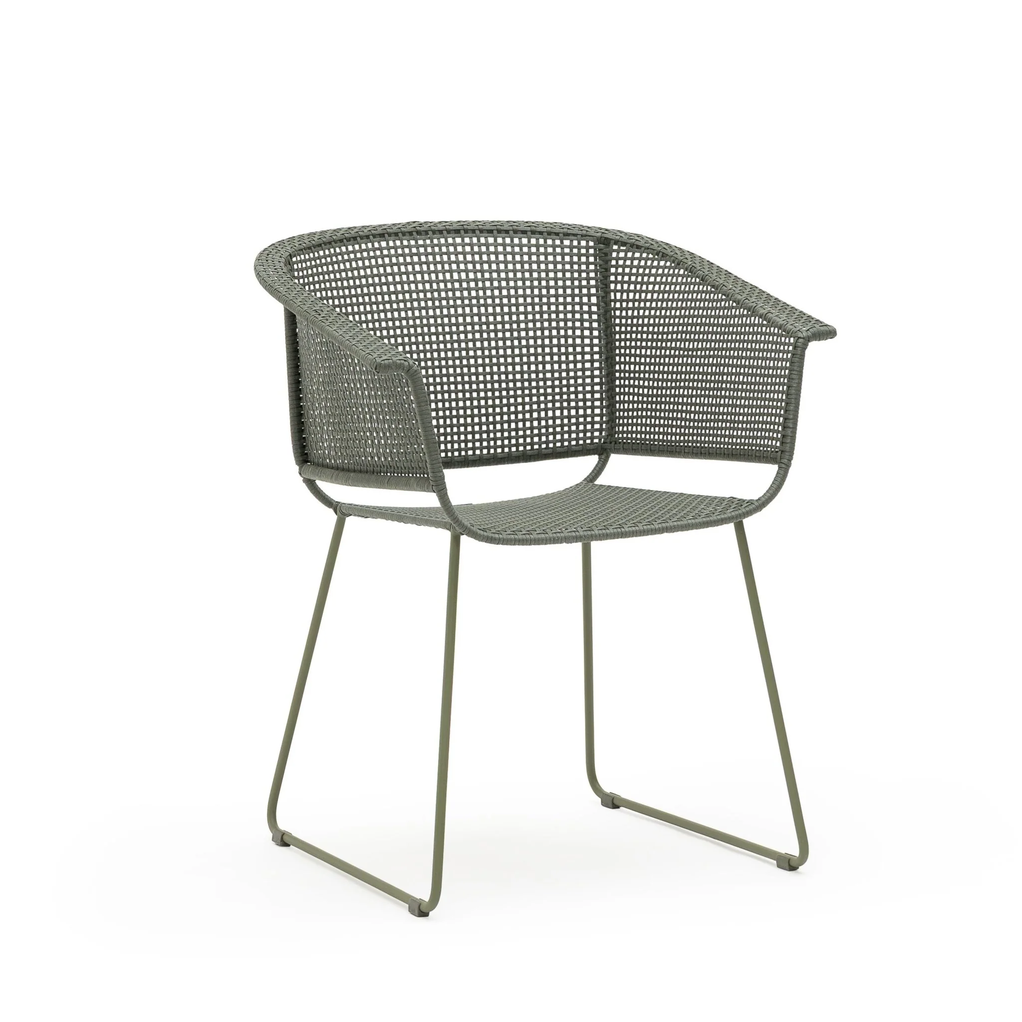 Alyvia Dining Armchair - Moss