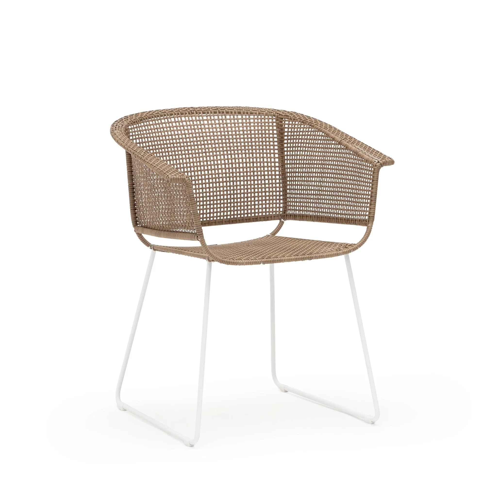 Alyvia Dining Armchair - Stonewhite
