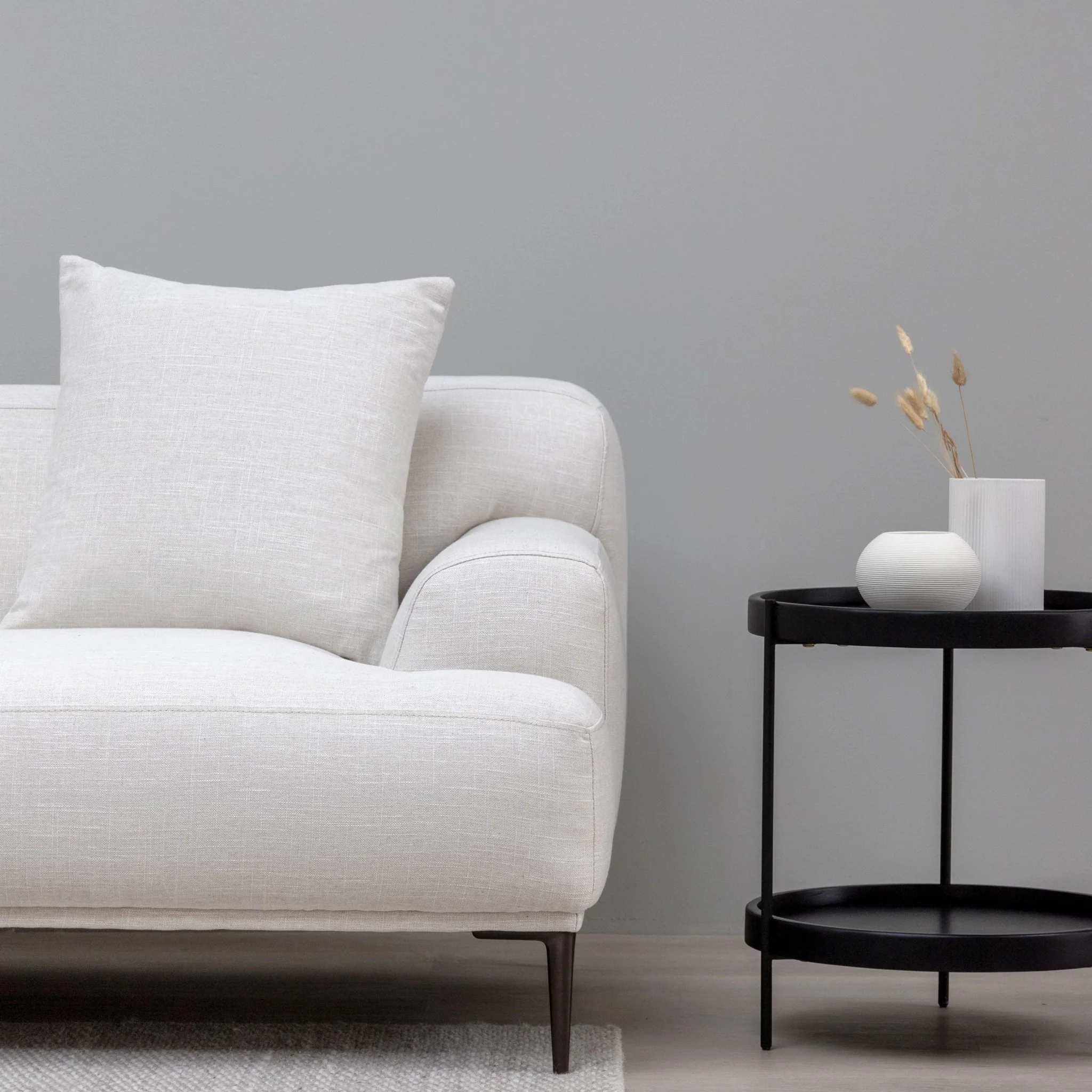 Amelia Corner Sofa - Canvas White - Image 21