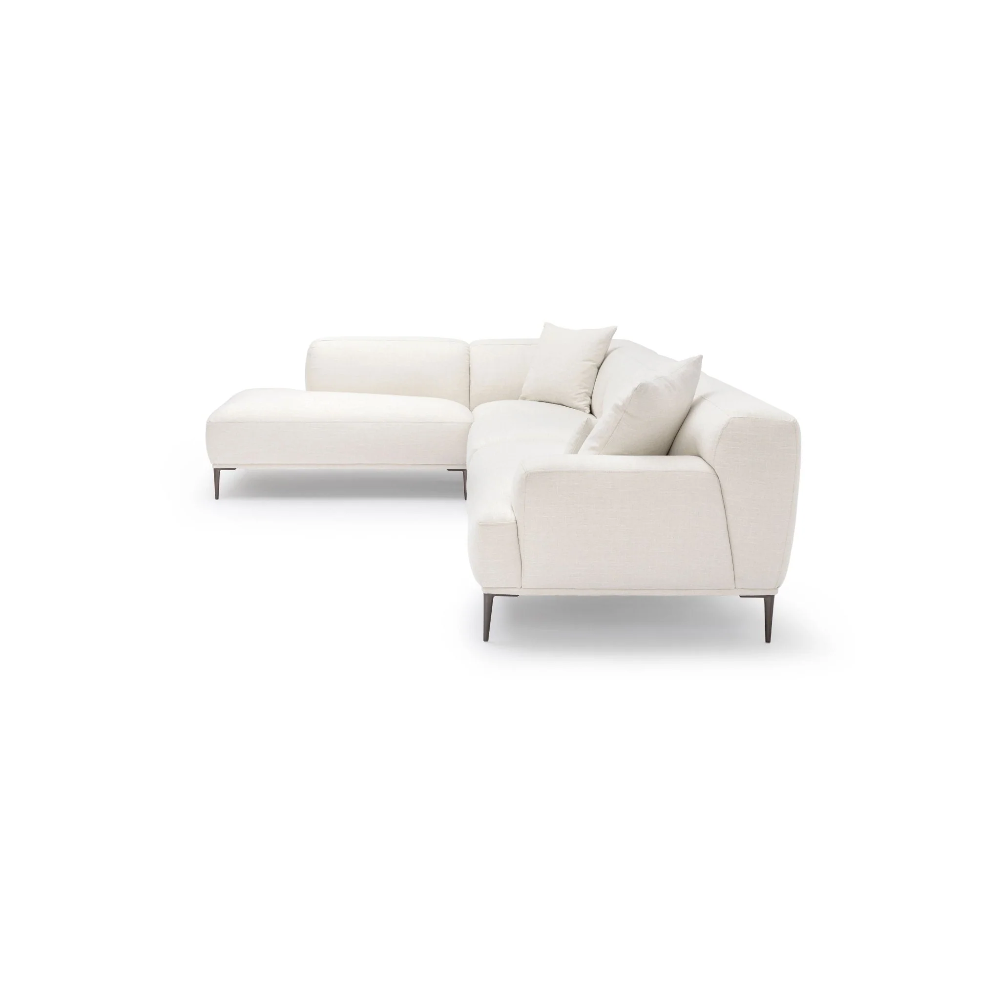 Amelia Corner Sofa - Canvas White - Image 6