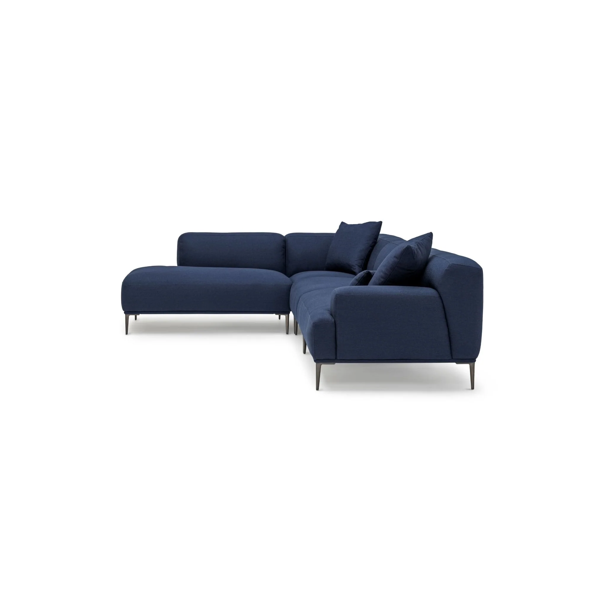 Amelia Corner Sofa - Midnight Blue - Image 5