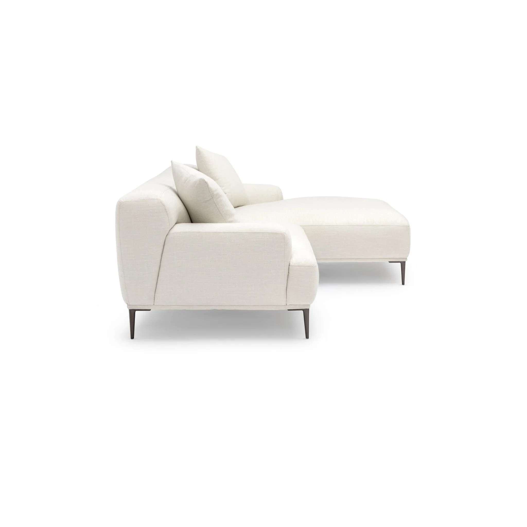 Amelia L-Shaped Sofa - Canvas White - Image 10