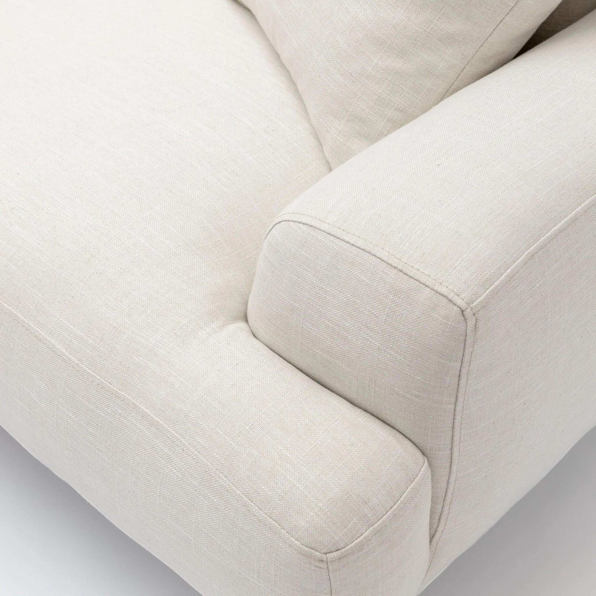 Amelia L-Shaped Sofa - Canvas White - Image 11