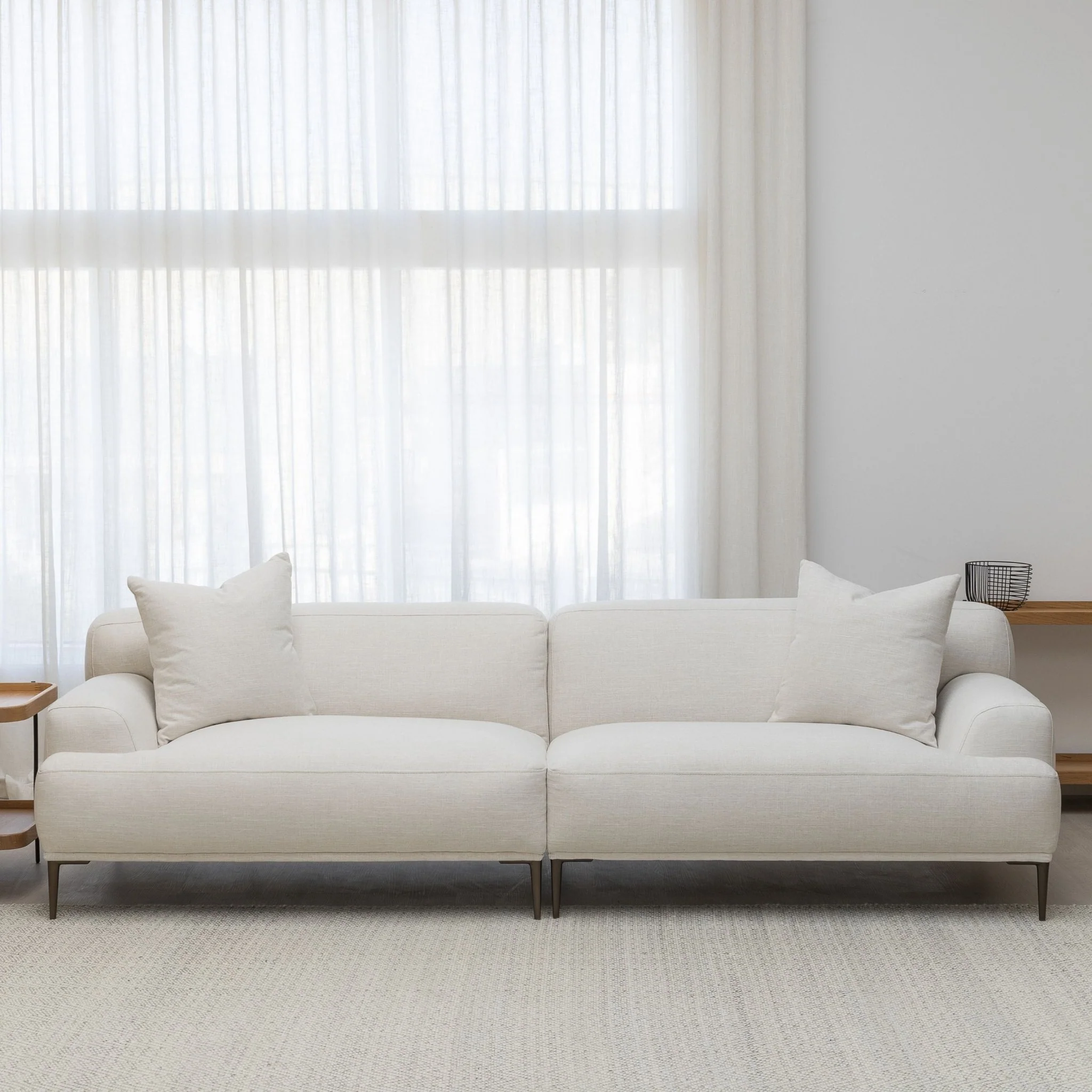 Amelia Sofa - Canvas White - Image 5