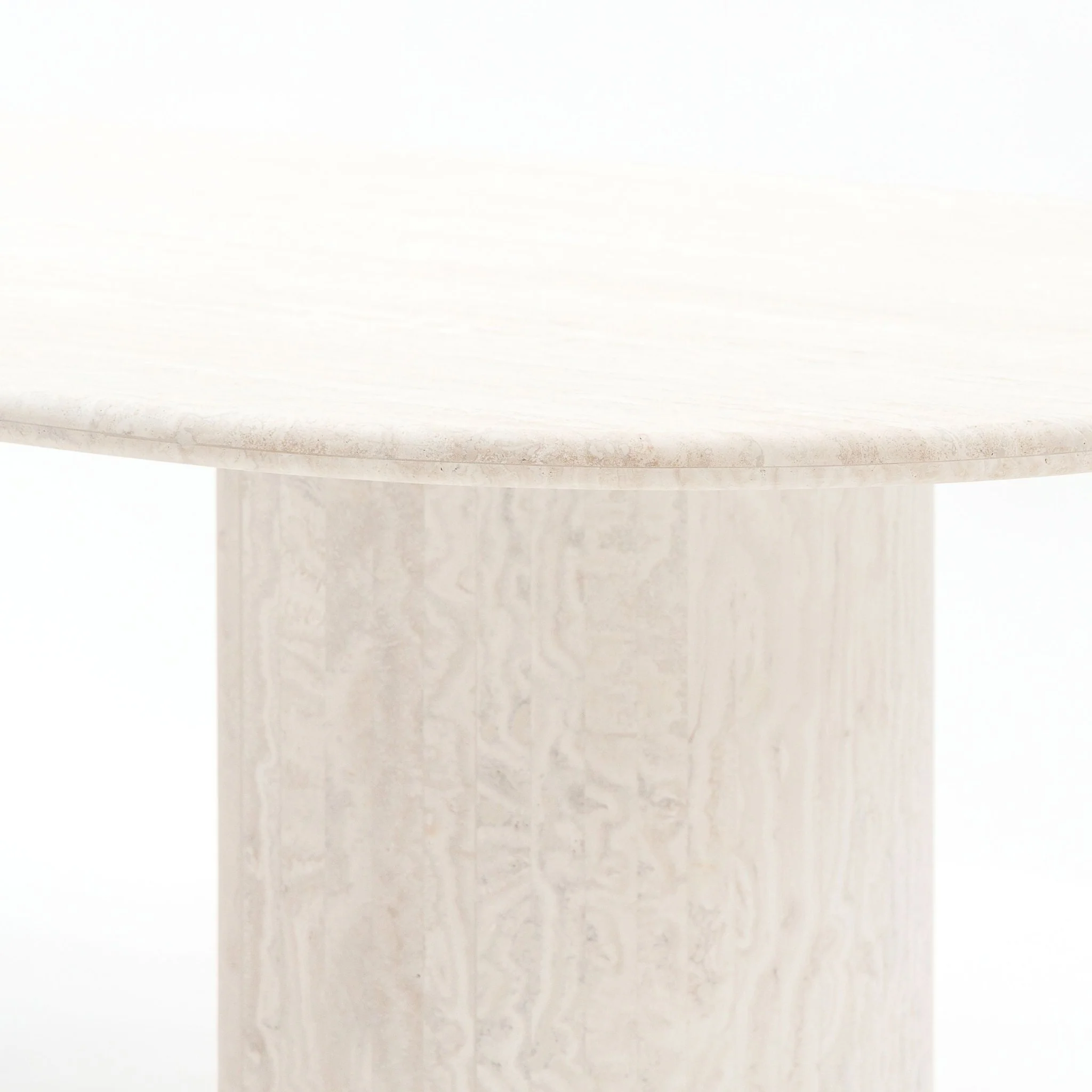 Amiri Dining Table - Travertine - Image 6