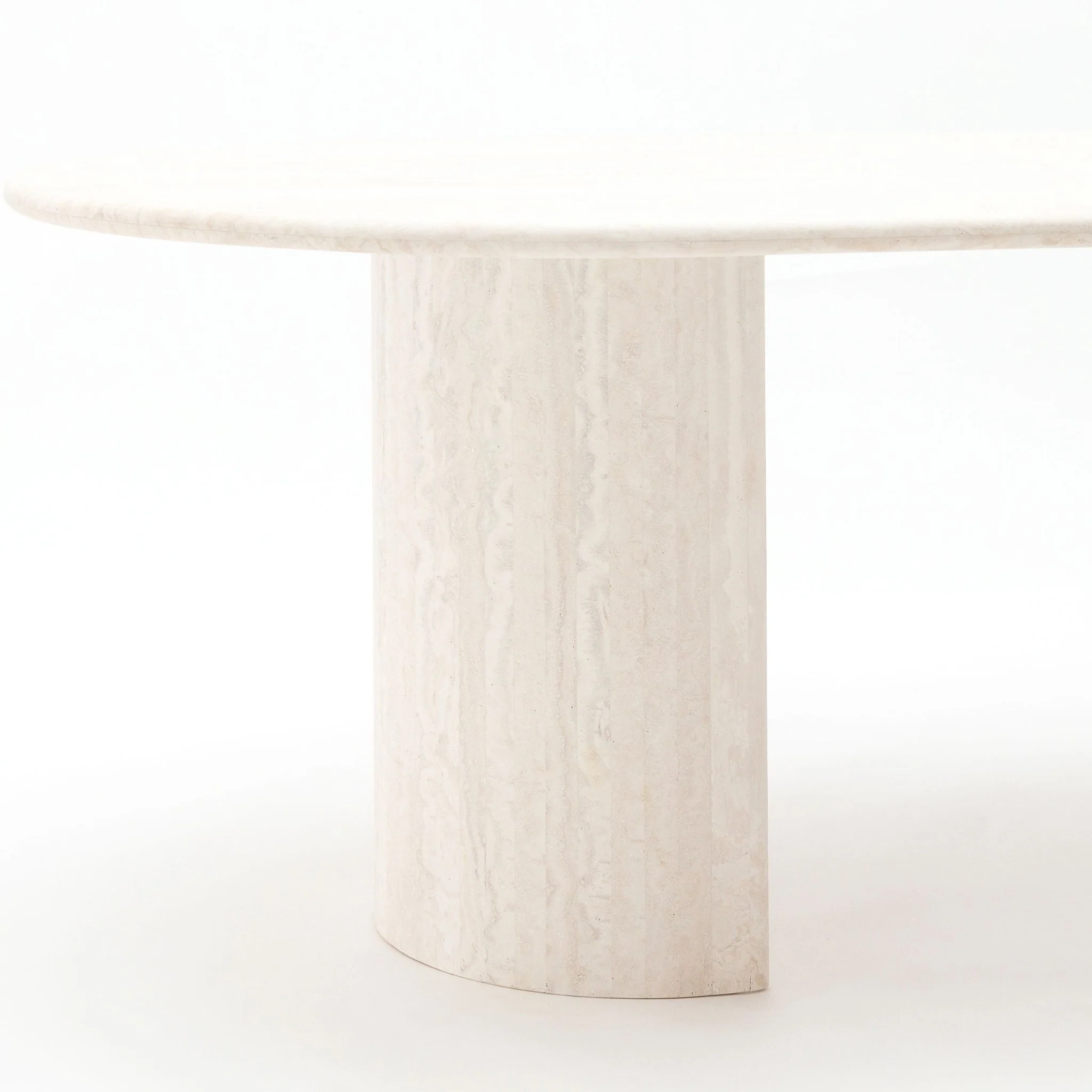 Amiri Dining Table - Travertine - Image 7