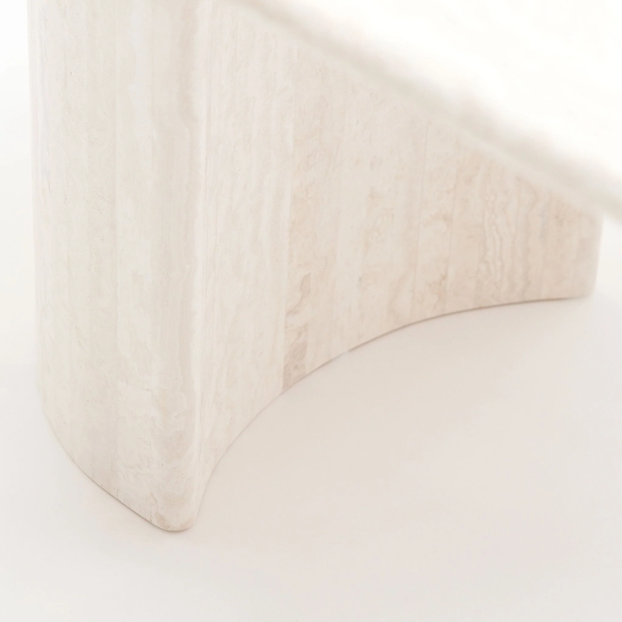 Amiri Dining Table - Travertine - Image 8