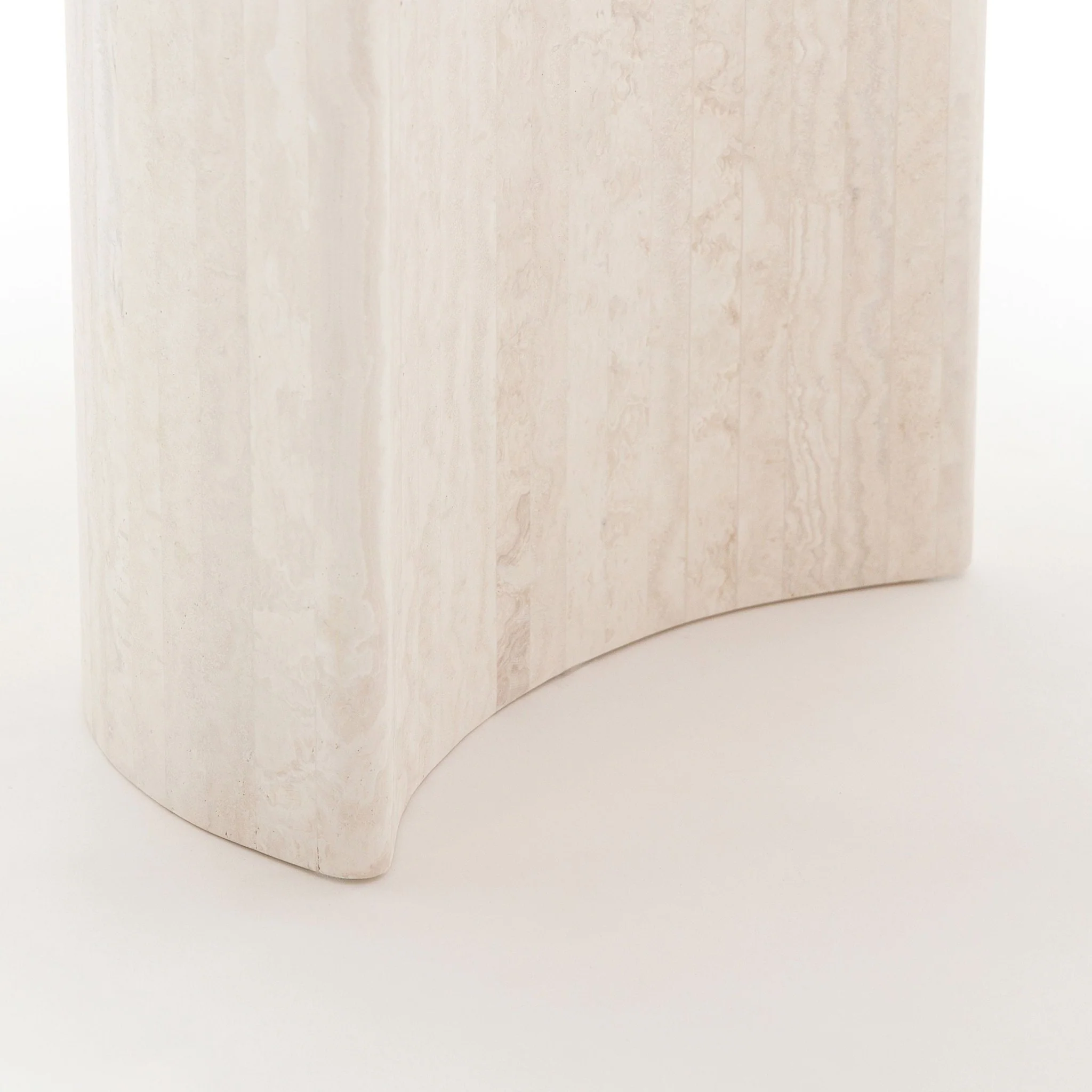 Amiri Dining Table - Travertine - Image 9