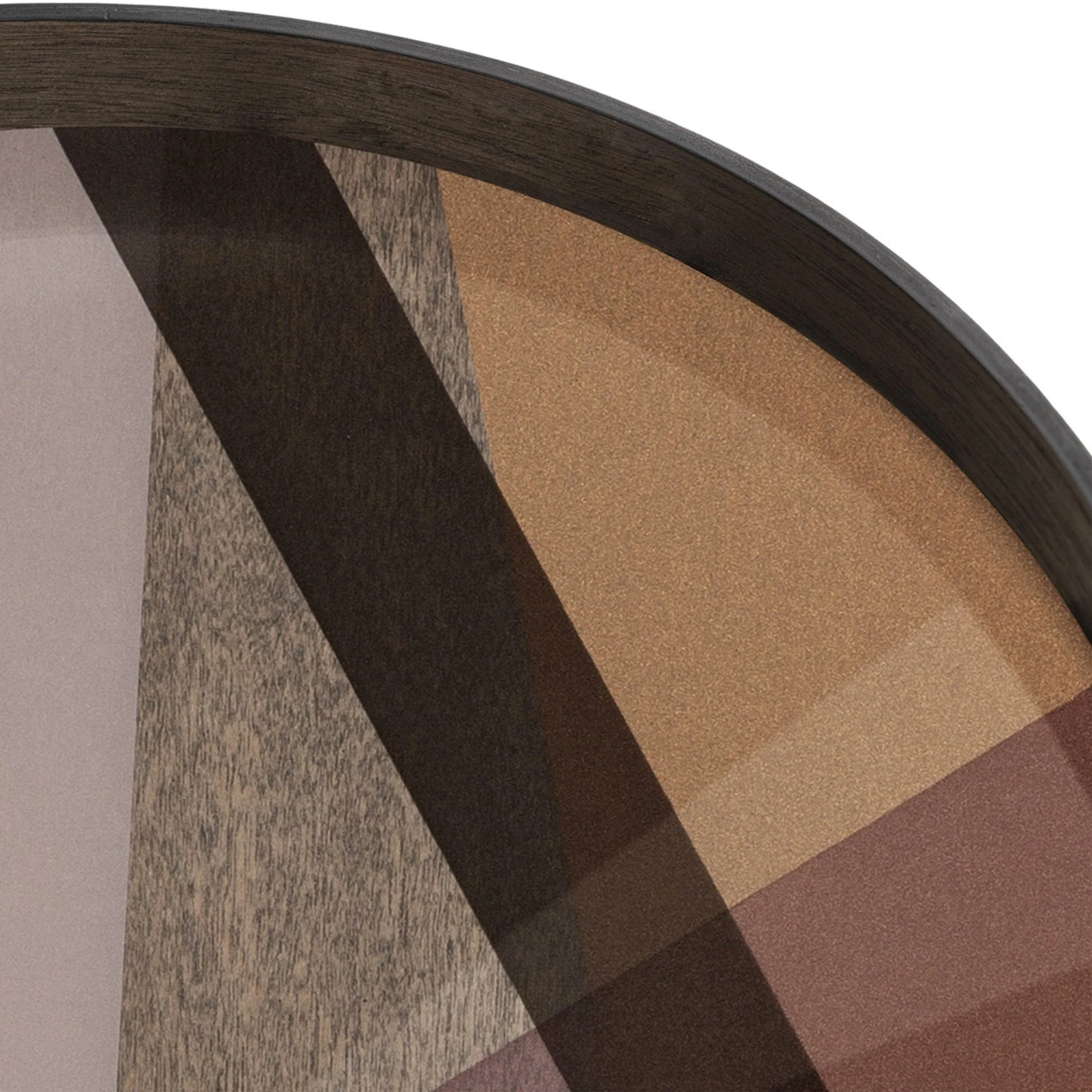 Angle Round Glass Tray - Pinot - Image 4