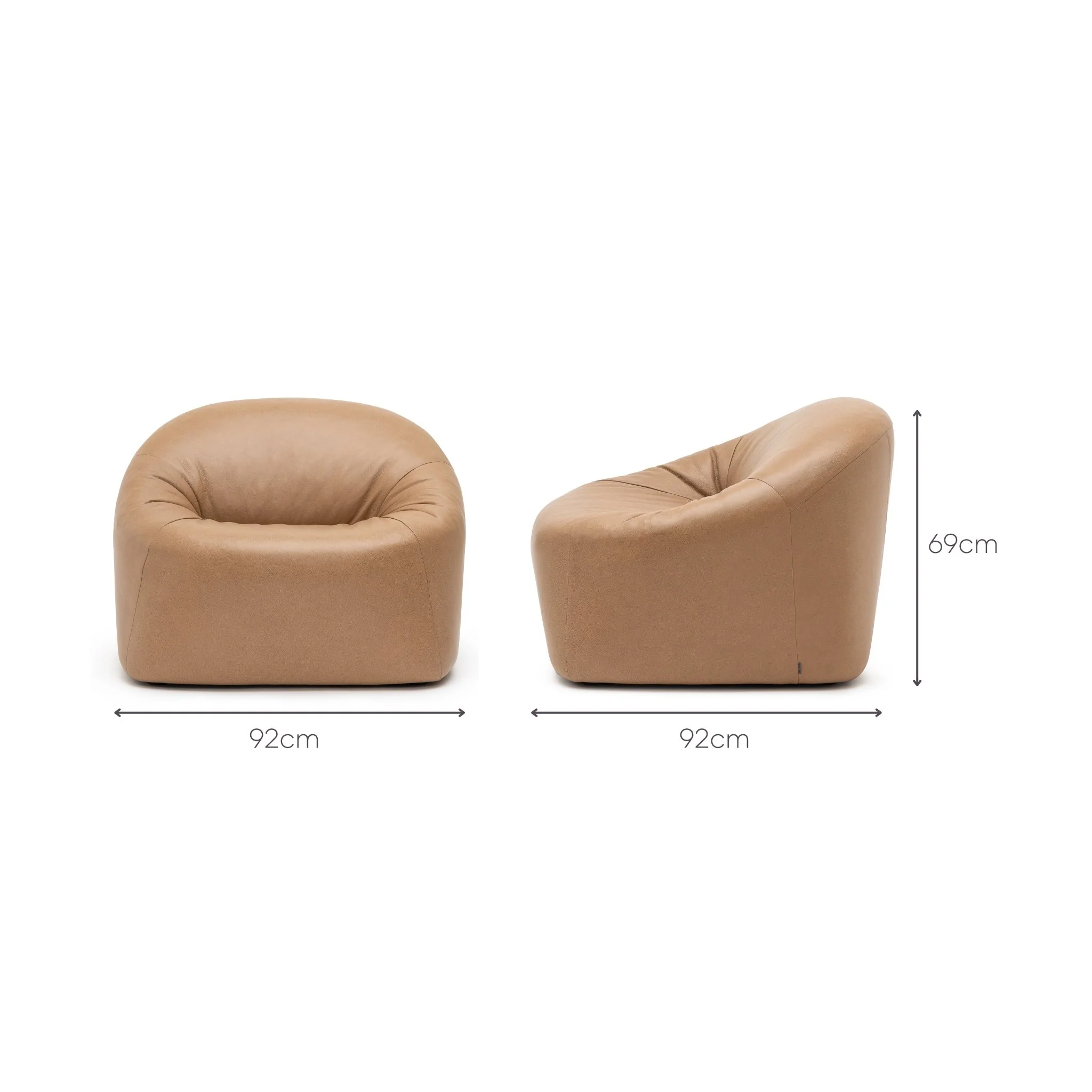 Arbor Chair - Pecan Leather - Image 16