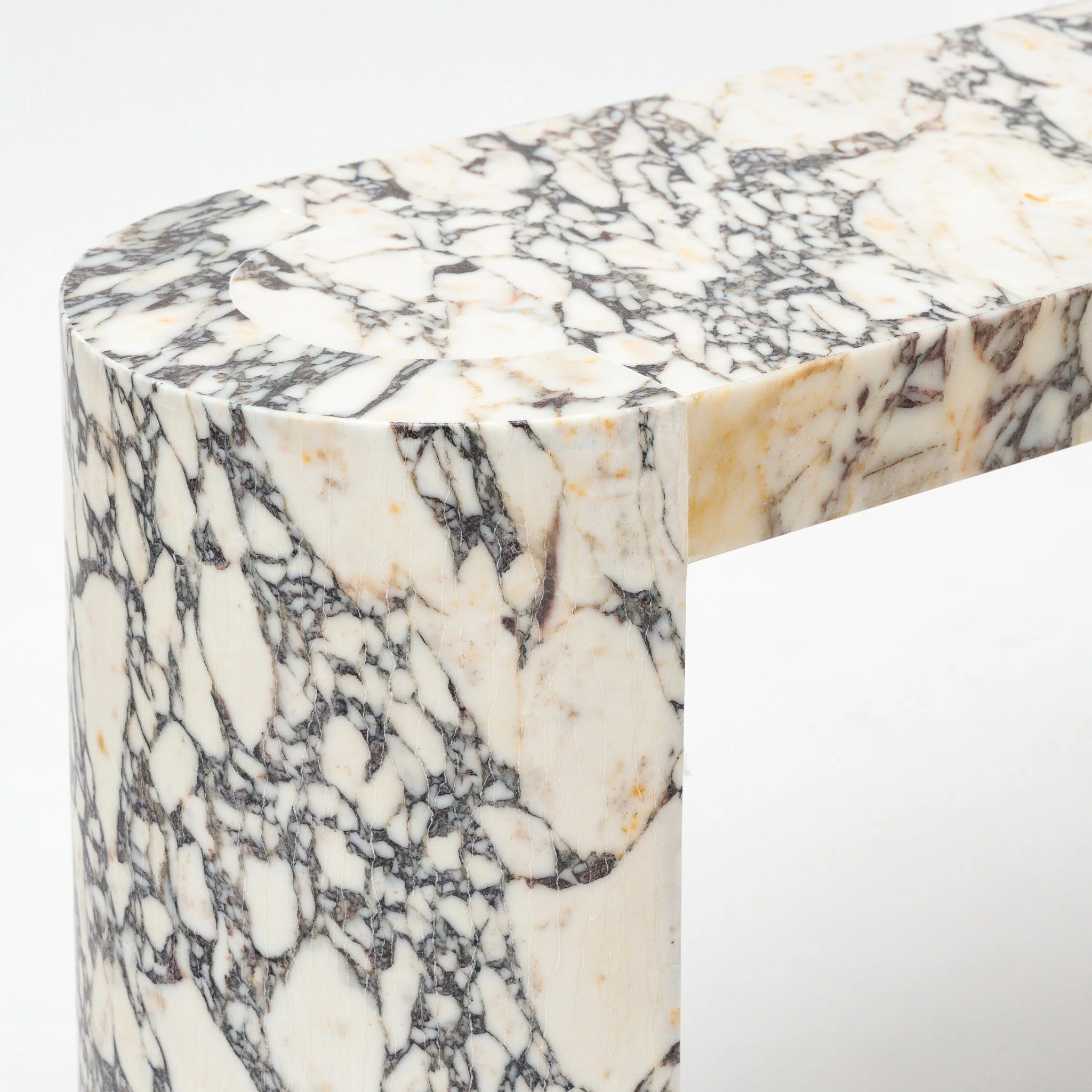 Arno Console Table - Calacatta Viola - Image 4