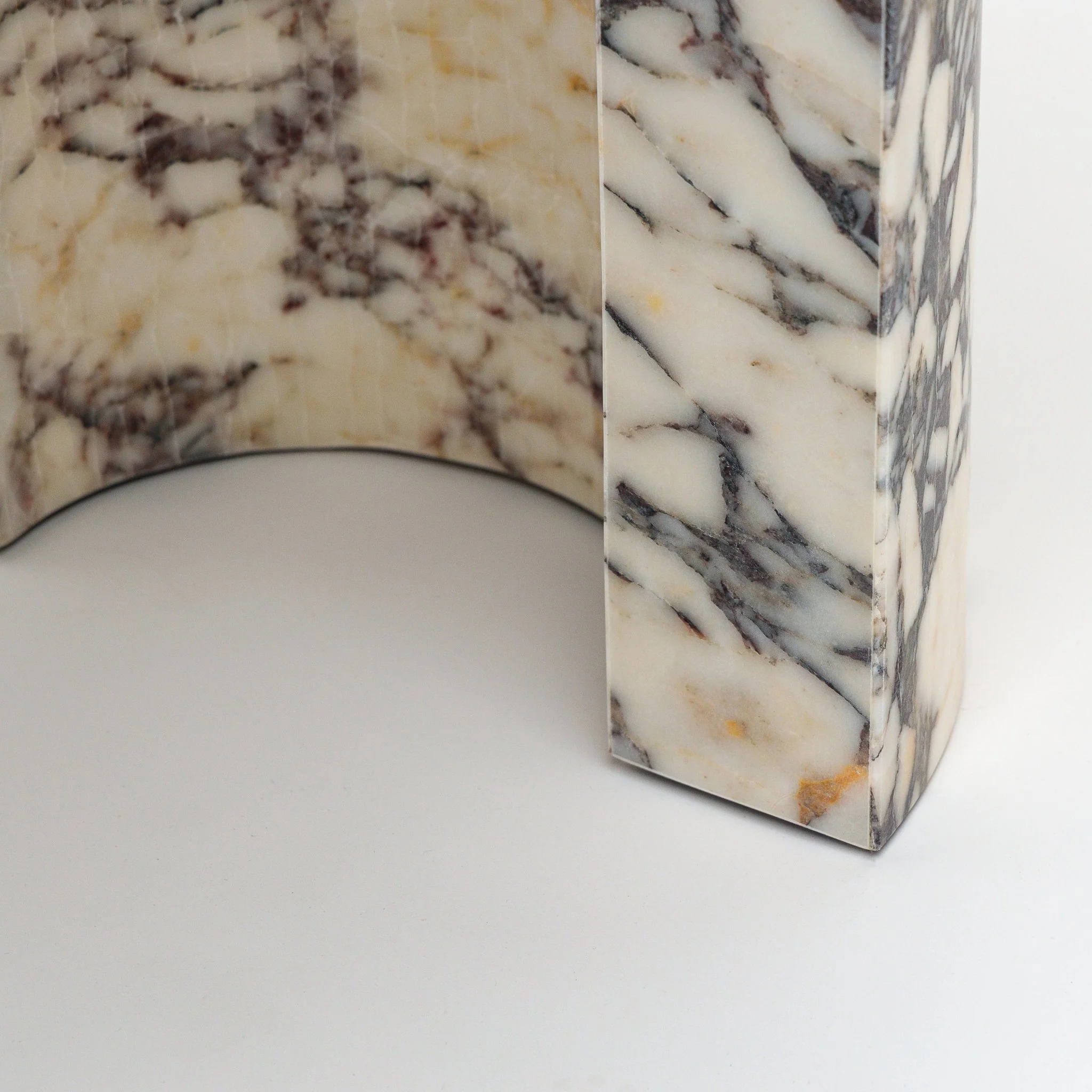 Arno Console Table - Calacatta Viola - Image 8