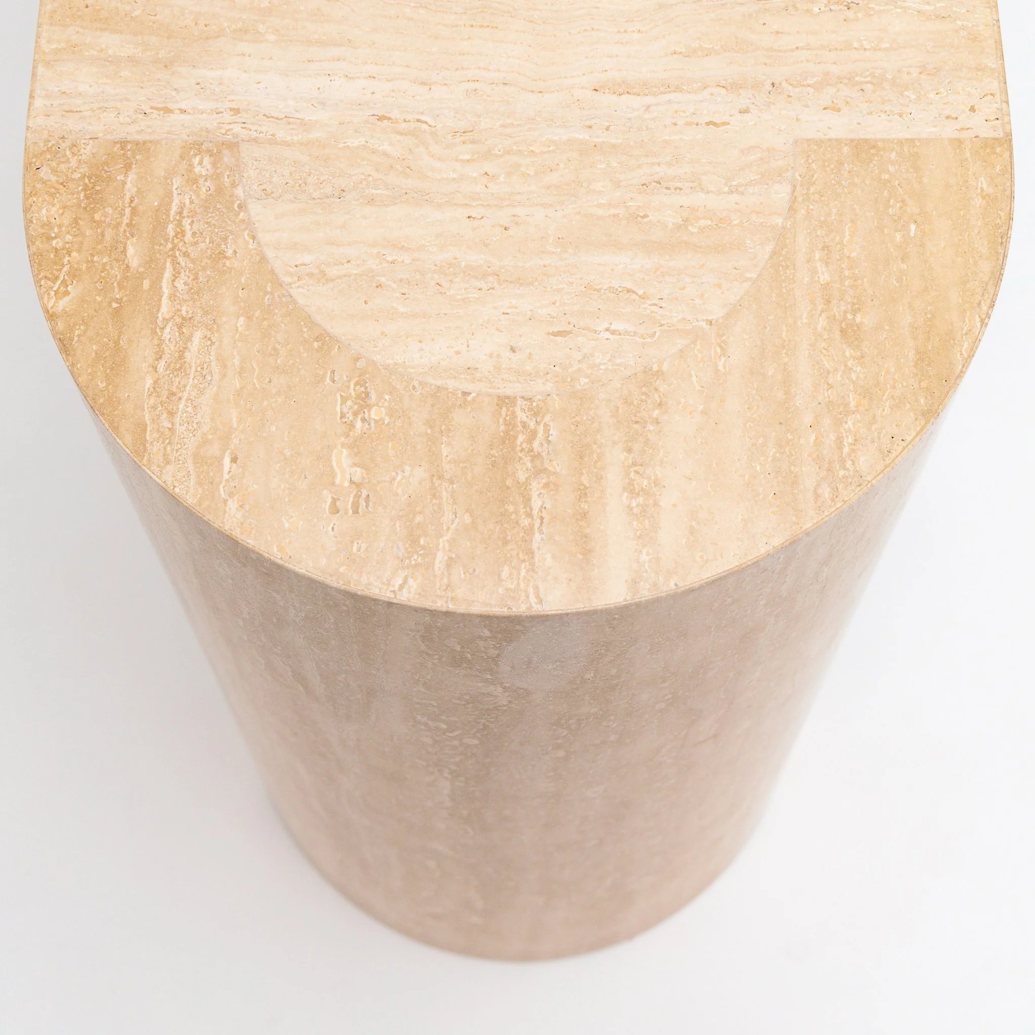Arno Console Table - Travertine - Image 10