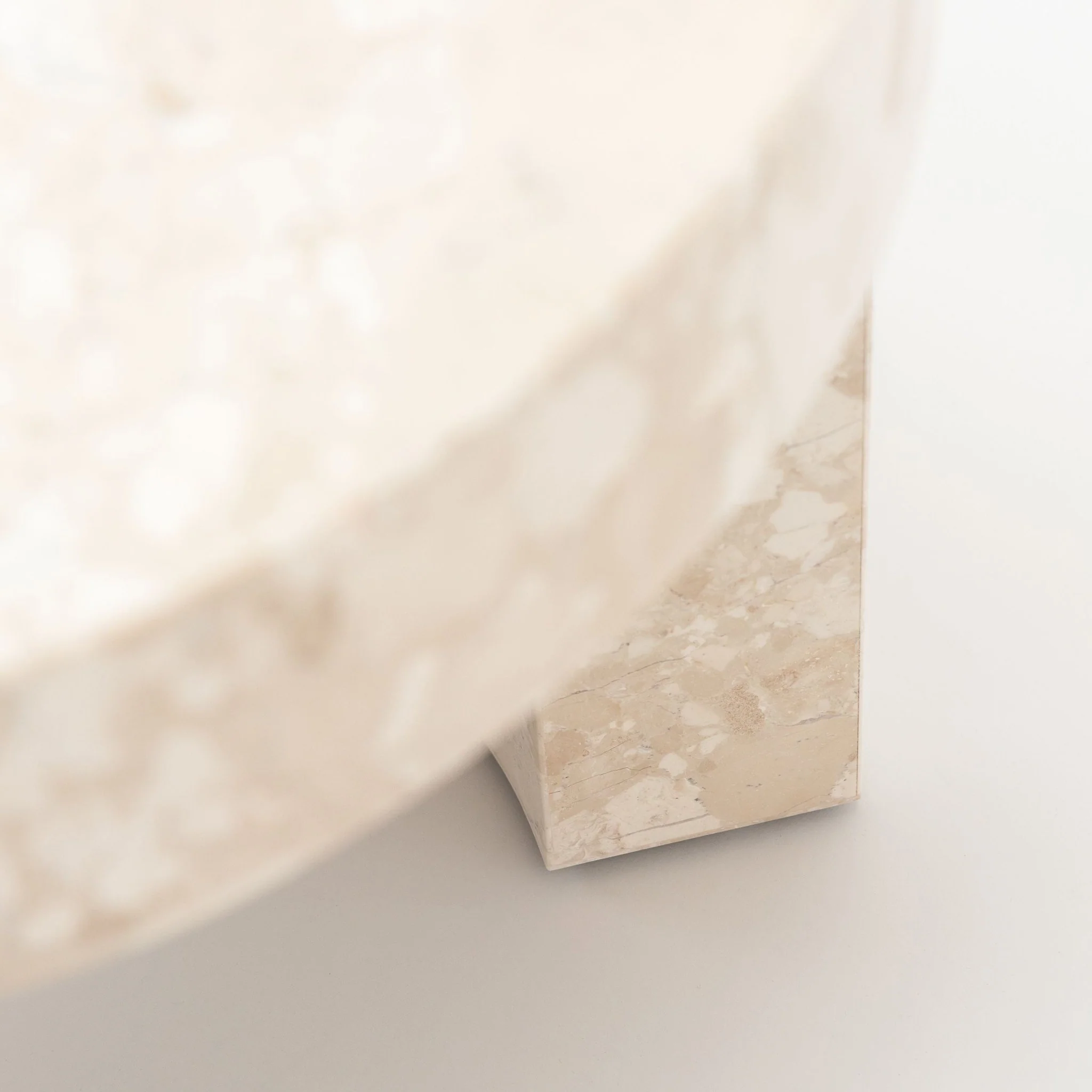 Arno Round Side Table - Kunis Breccia Marble - Image 6