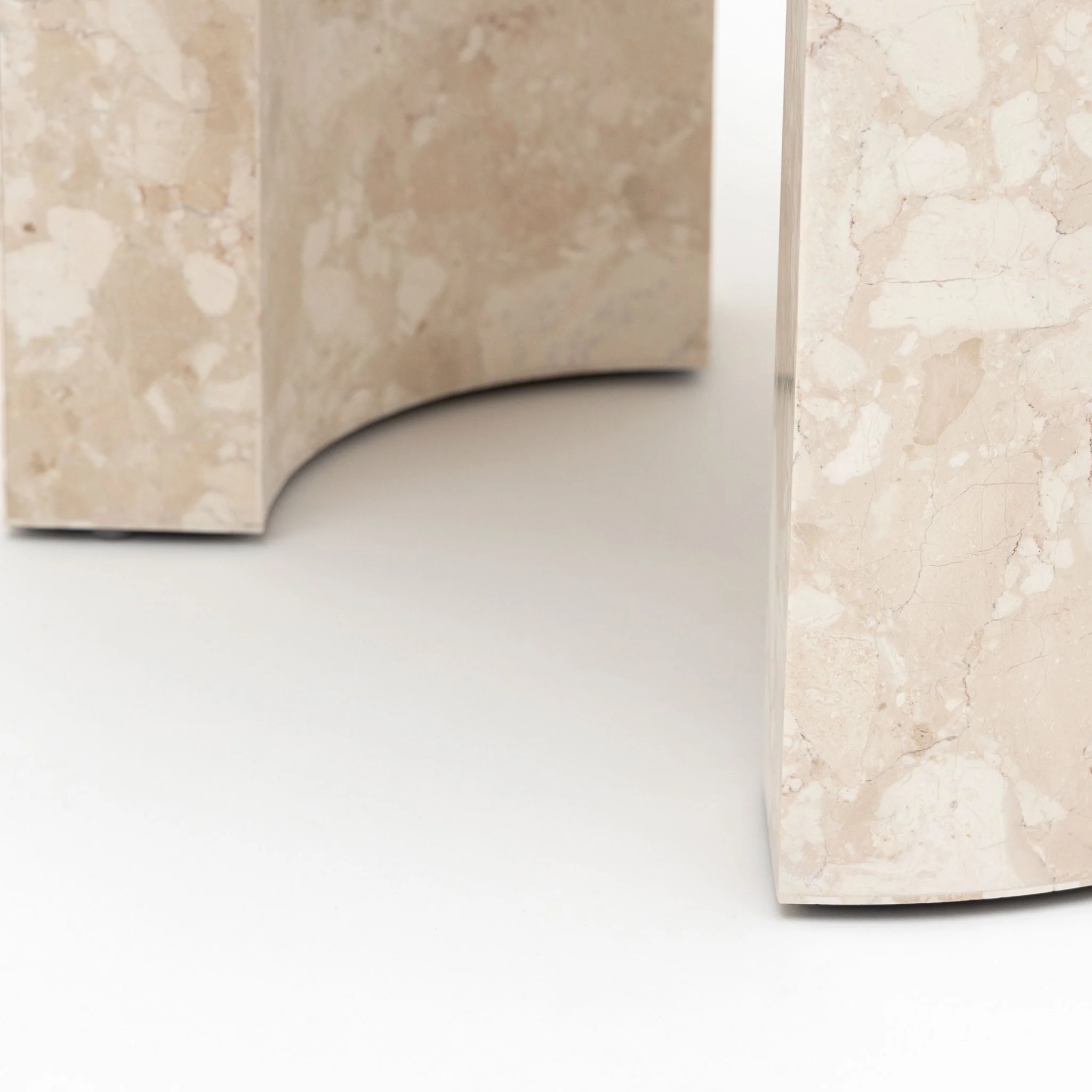 Arno Round Side Table - Kunis Breccia Marble - Image 7
