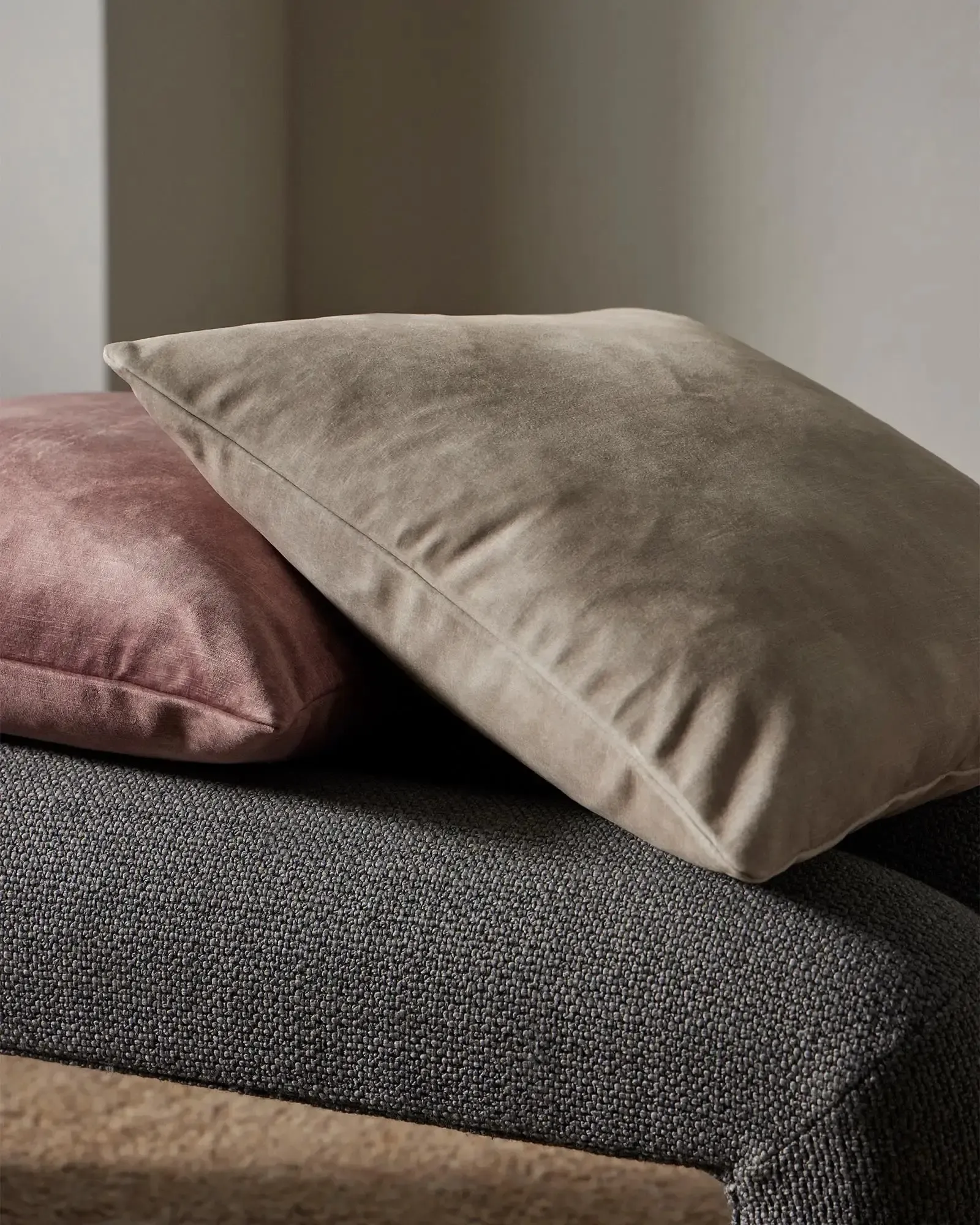 Ava 50Cm Cushion - Ecru - Image 4