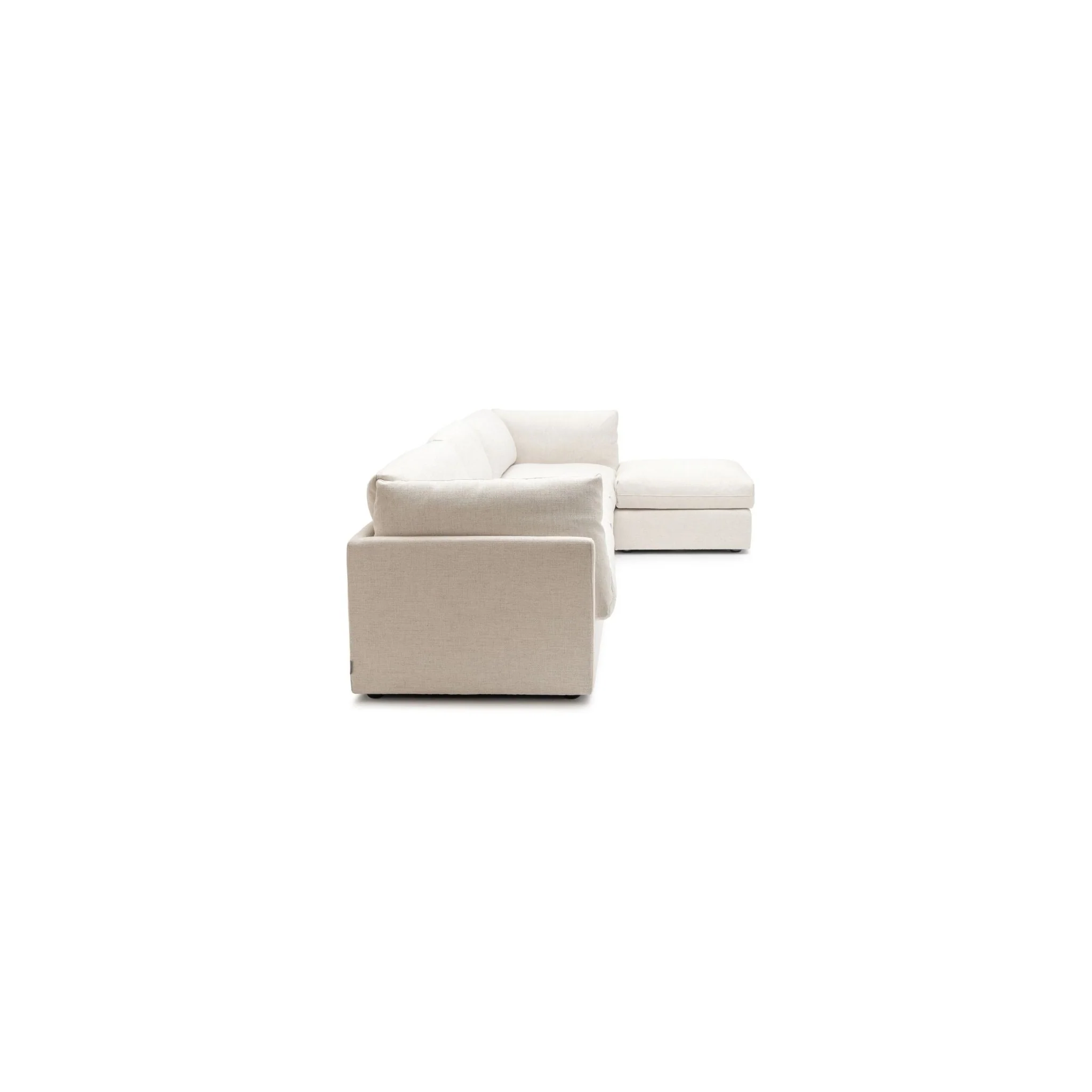 Avery Modular Sofa With Ottoman - Sand - Image 10