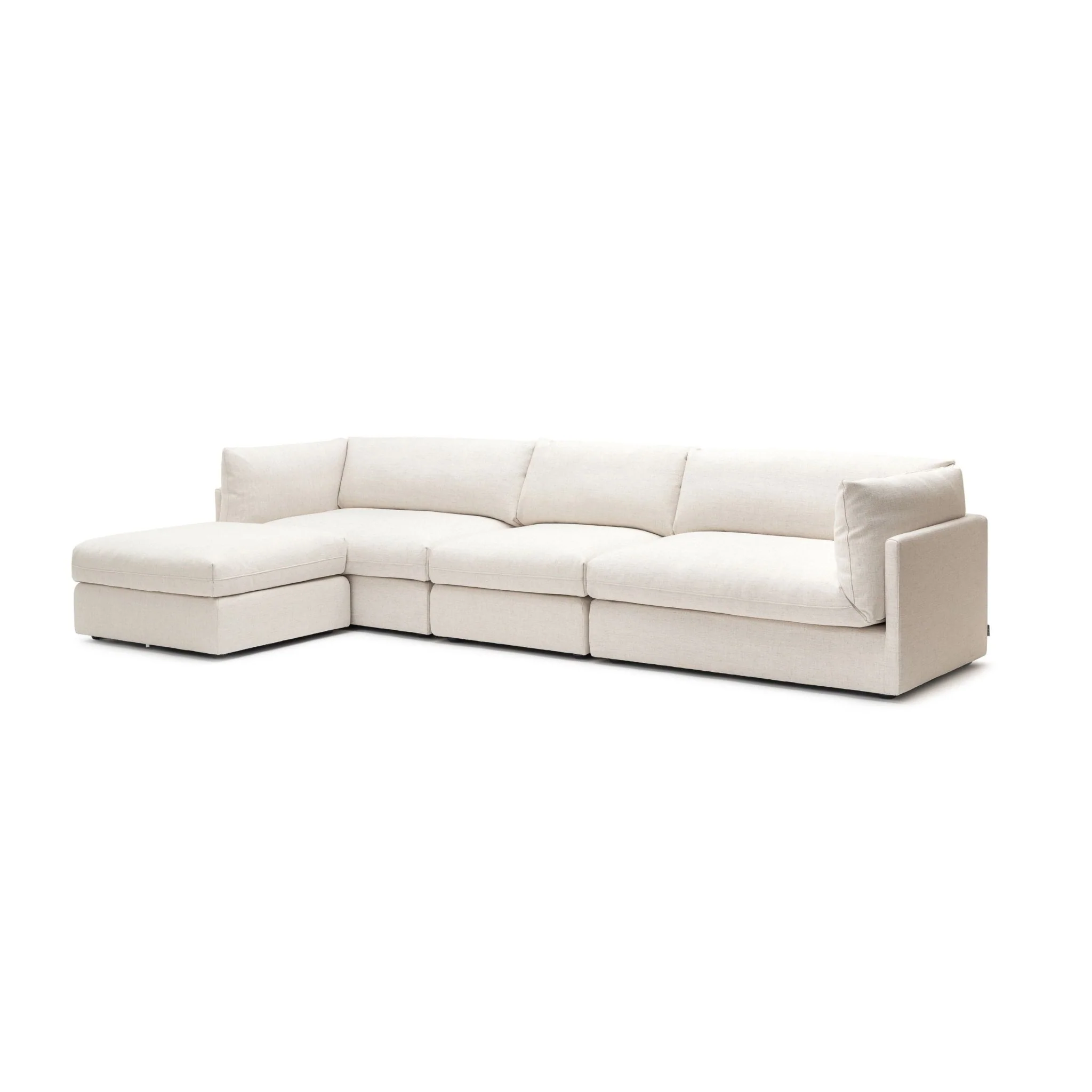 Avery Modular Sofa With Ottoman - Sand - Image 2