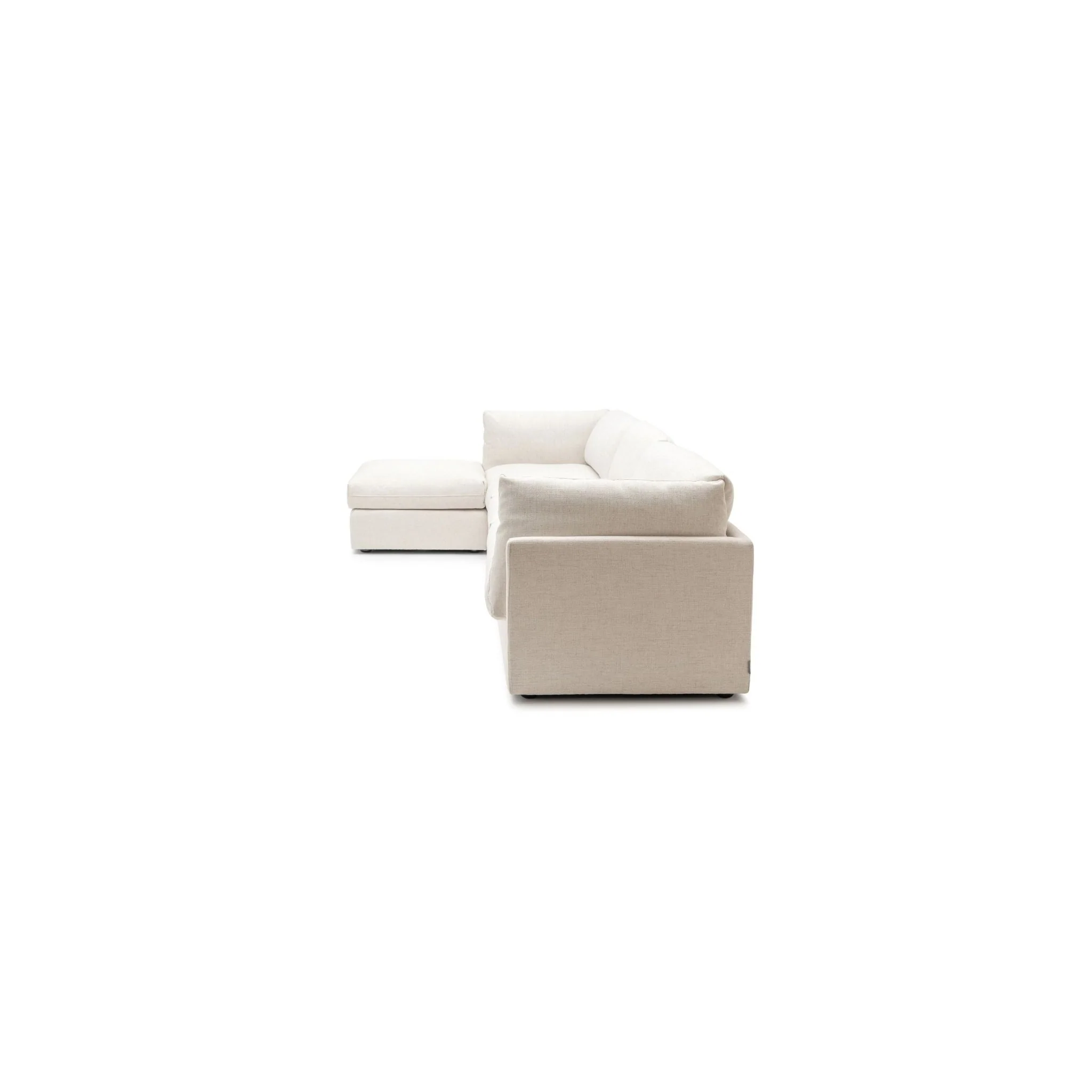 Avery Modular Sofa With Ottoman - Sand - Image 3