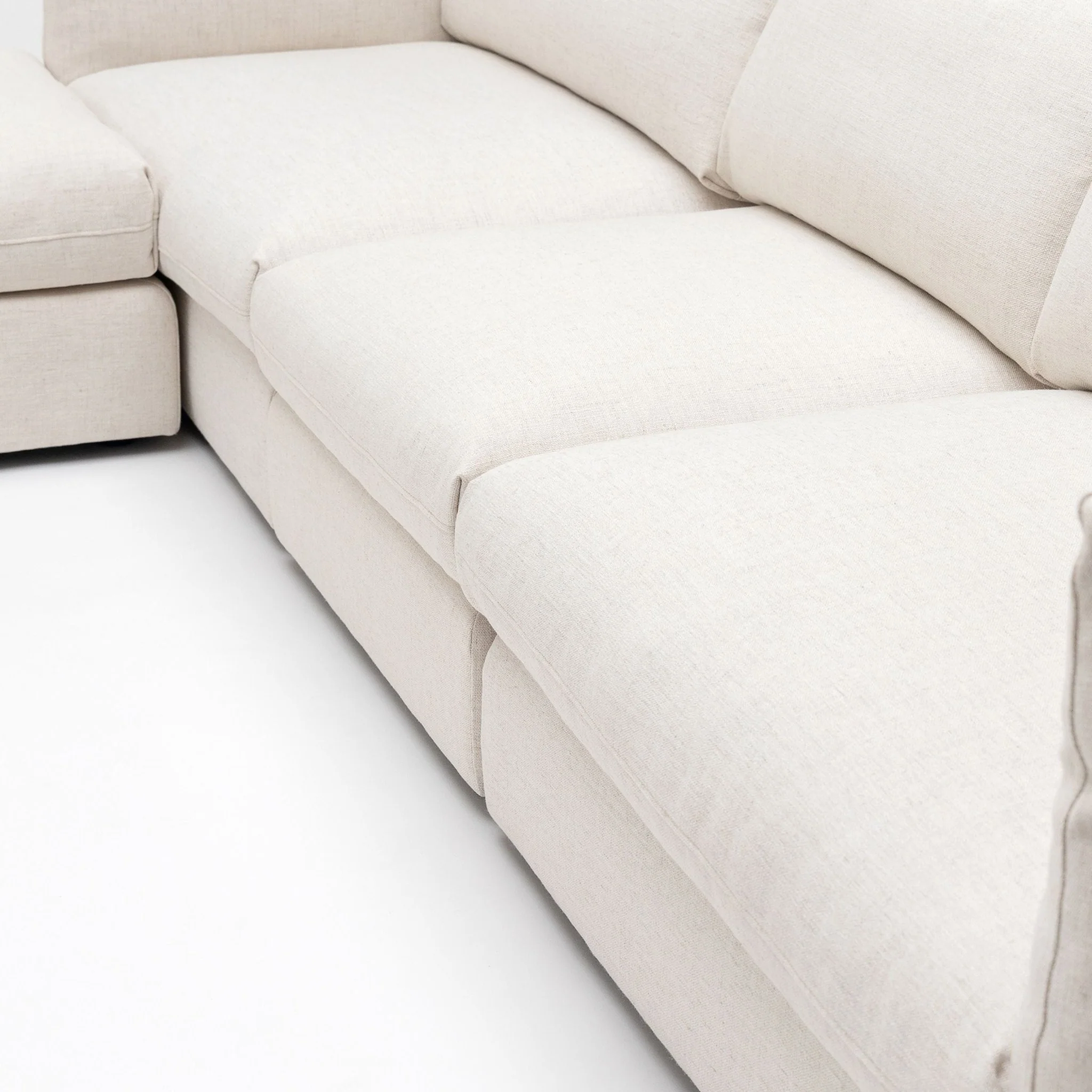 Avery Modular Sofa With Ottoman - Sand - Image 5