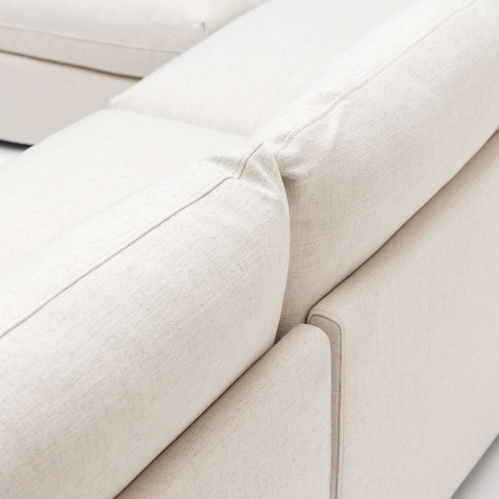 Avery Modular Sofa With Ottoman - Sand - Image 6