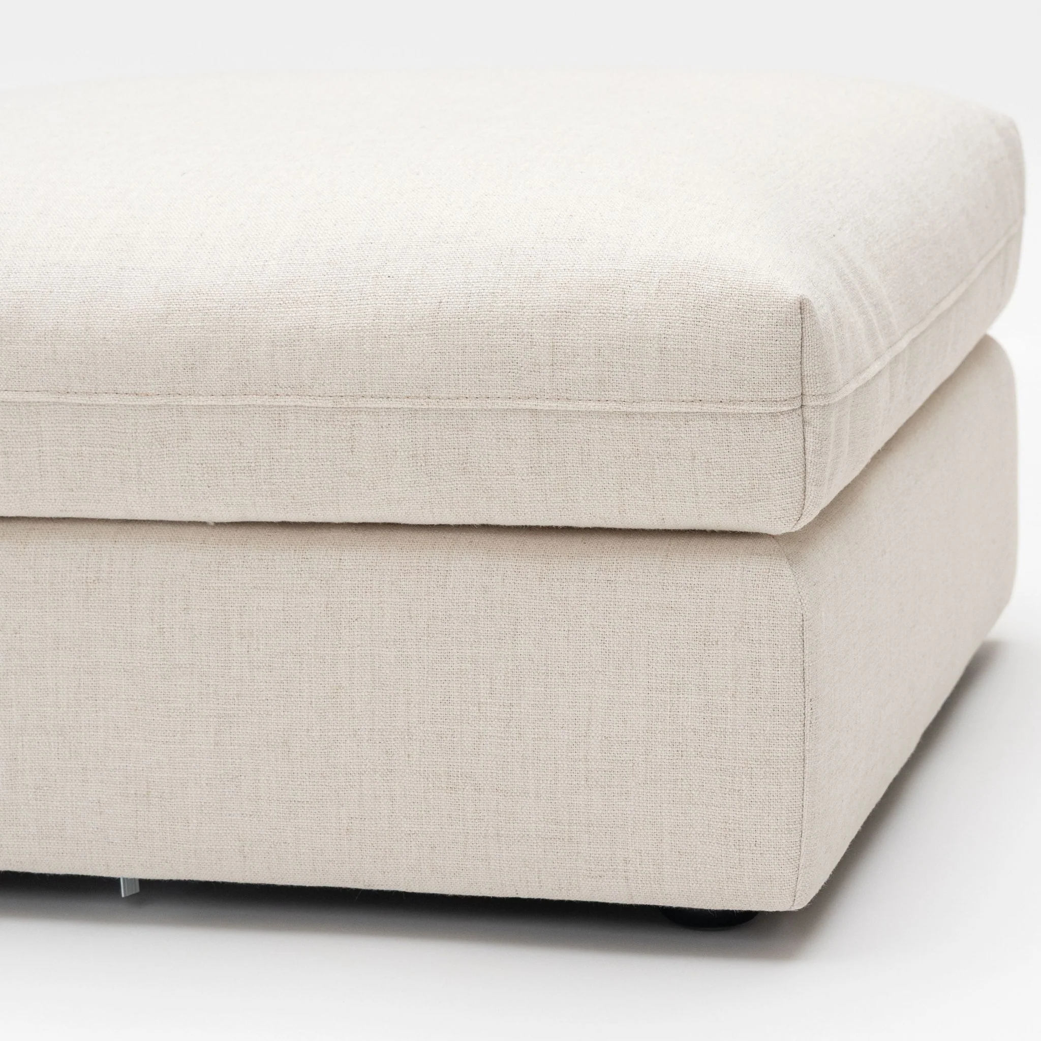 Avery Ottoman - Sand - Image 5
