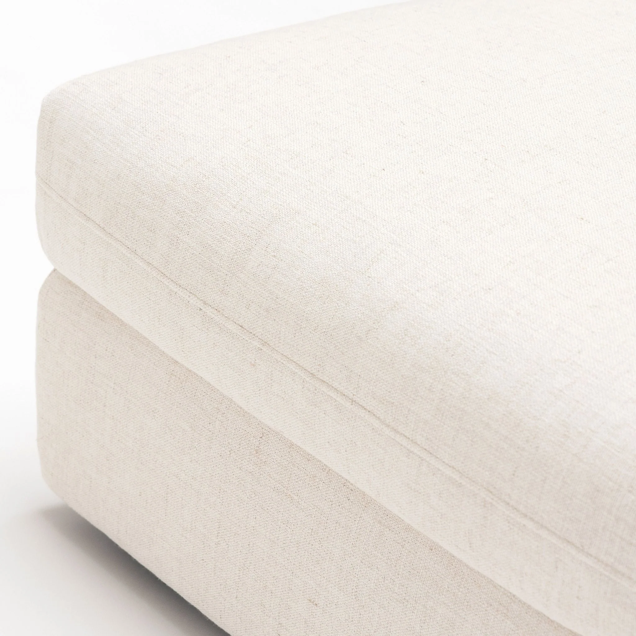 Avery Ottoman - Sand - Image 6