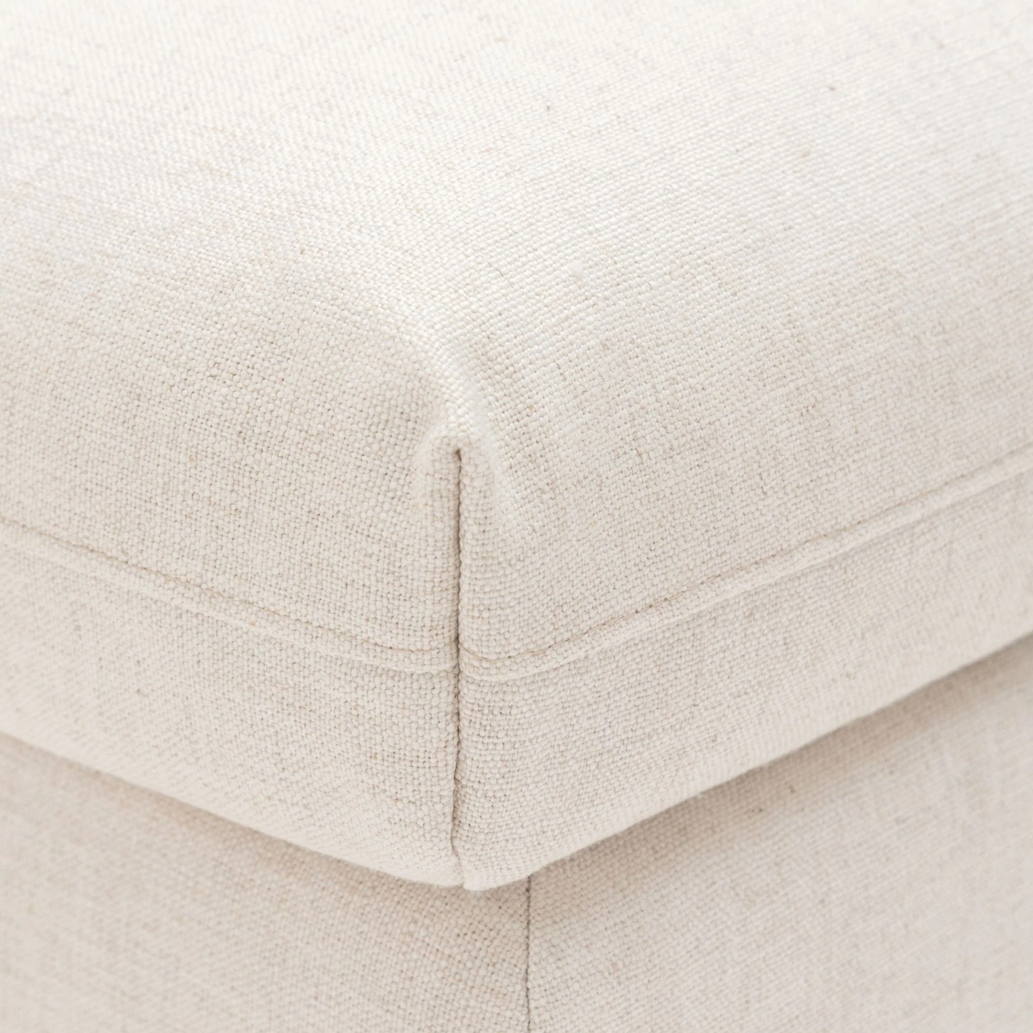 Avery Ottoman - Sand - Image 7