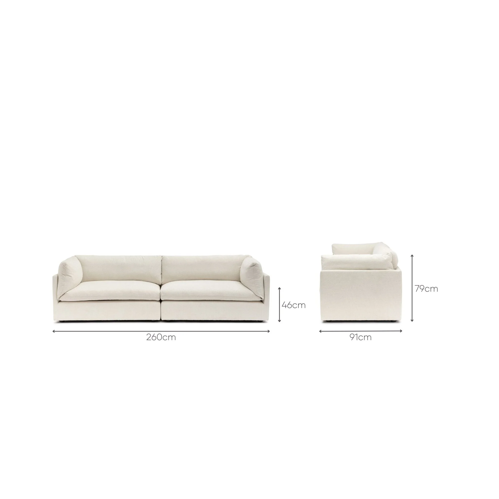 Avery Sofa - Sand - Image 11