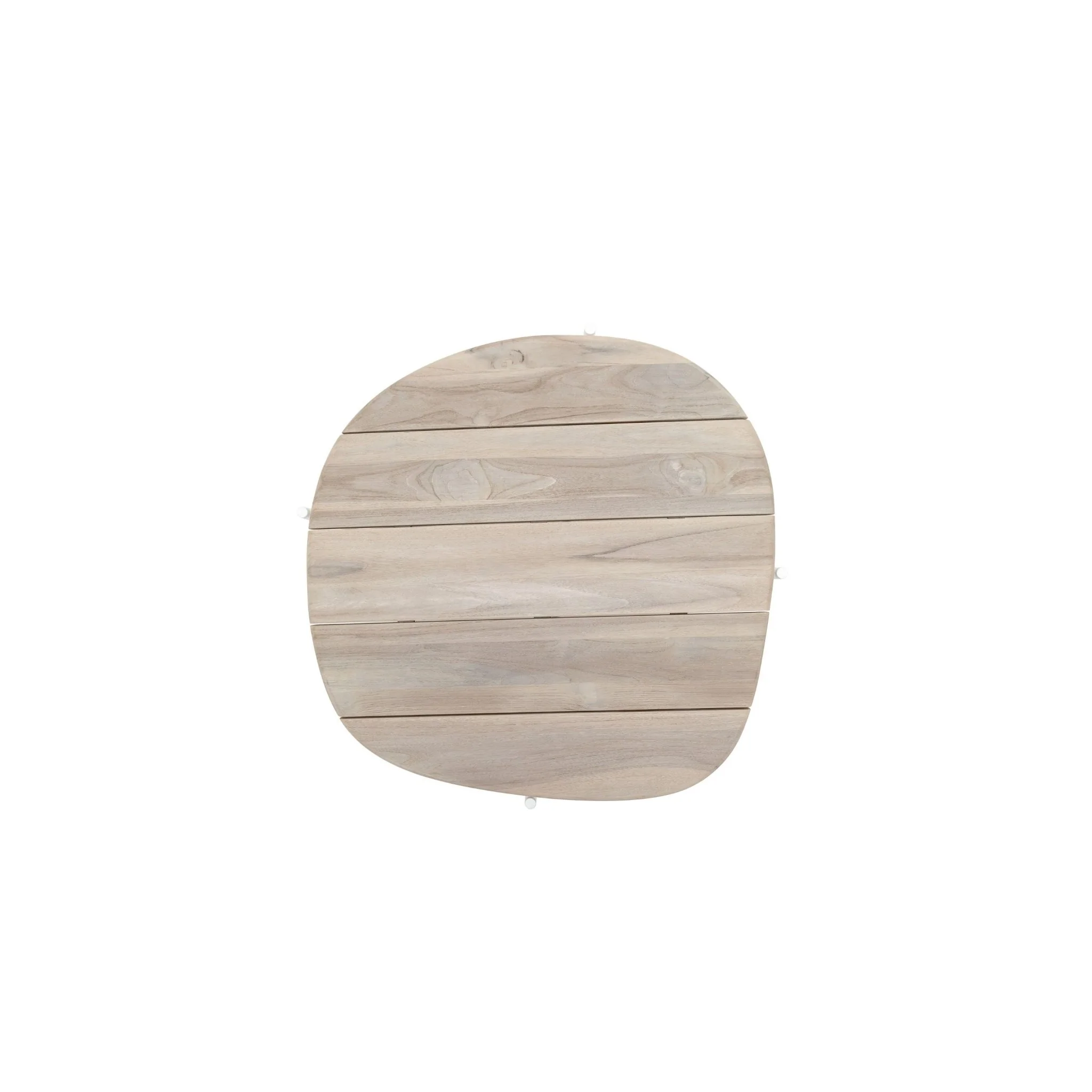 Azure - Side Table - Stonewhite & Teak - Image 13
