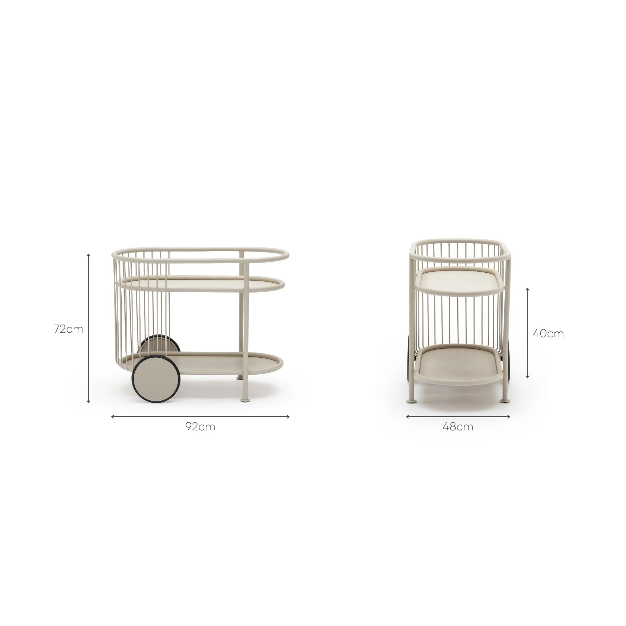 Bailey Outdoor Bar Cart - Image 19