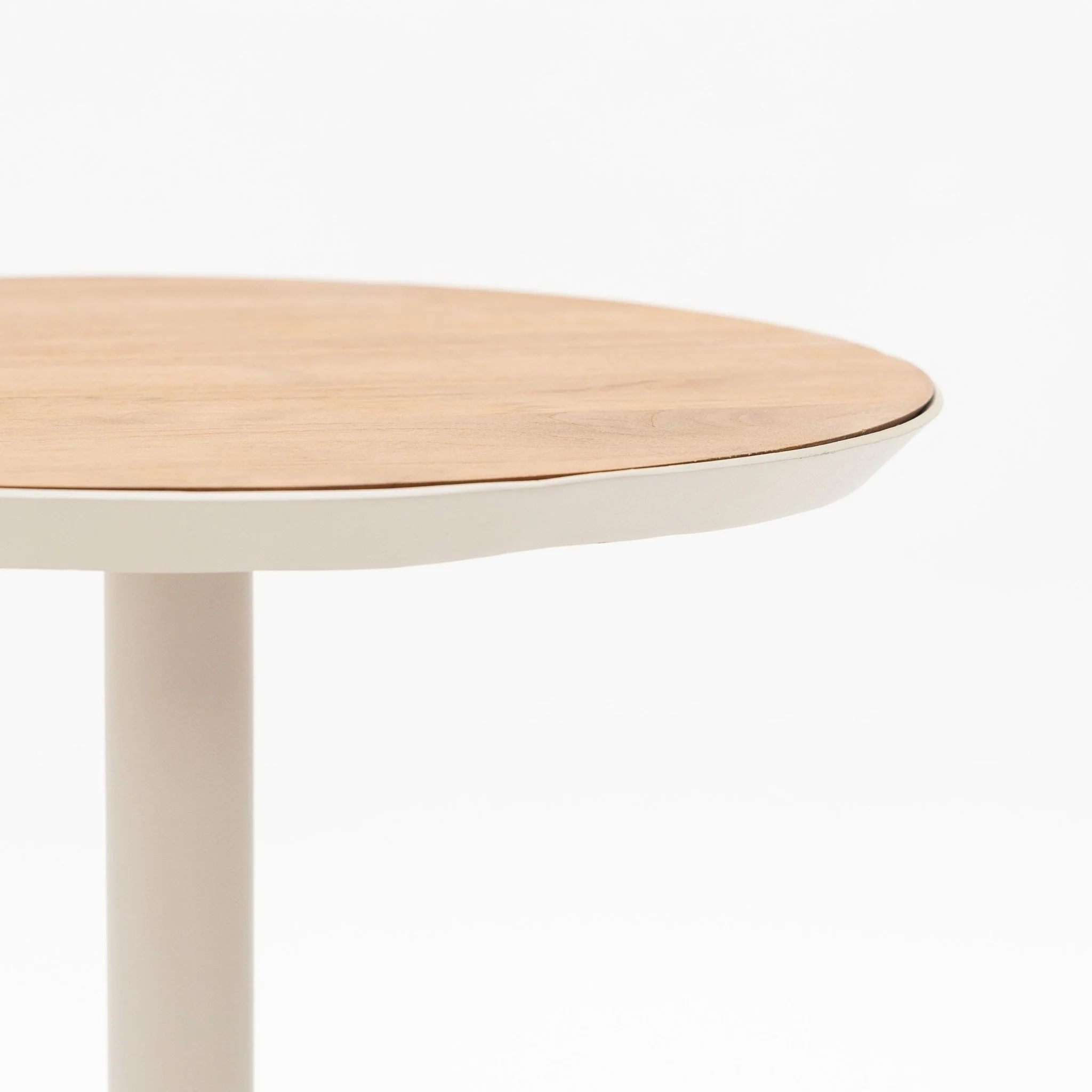 Bailey Round C Table - Cream - Image 8