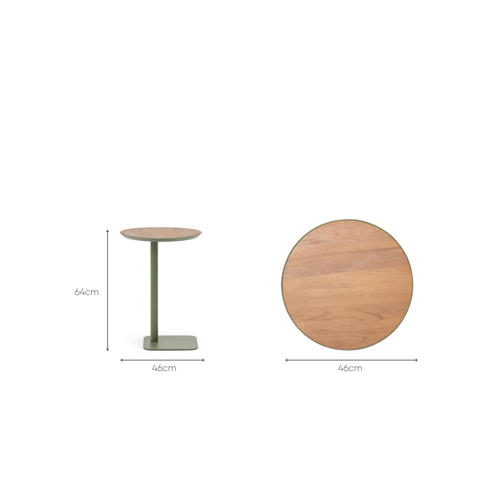 Bailey Round C Table - Moss - Image 15