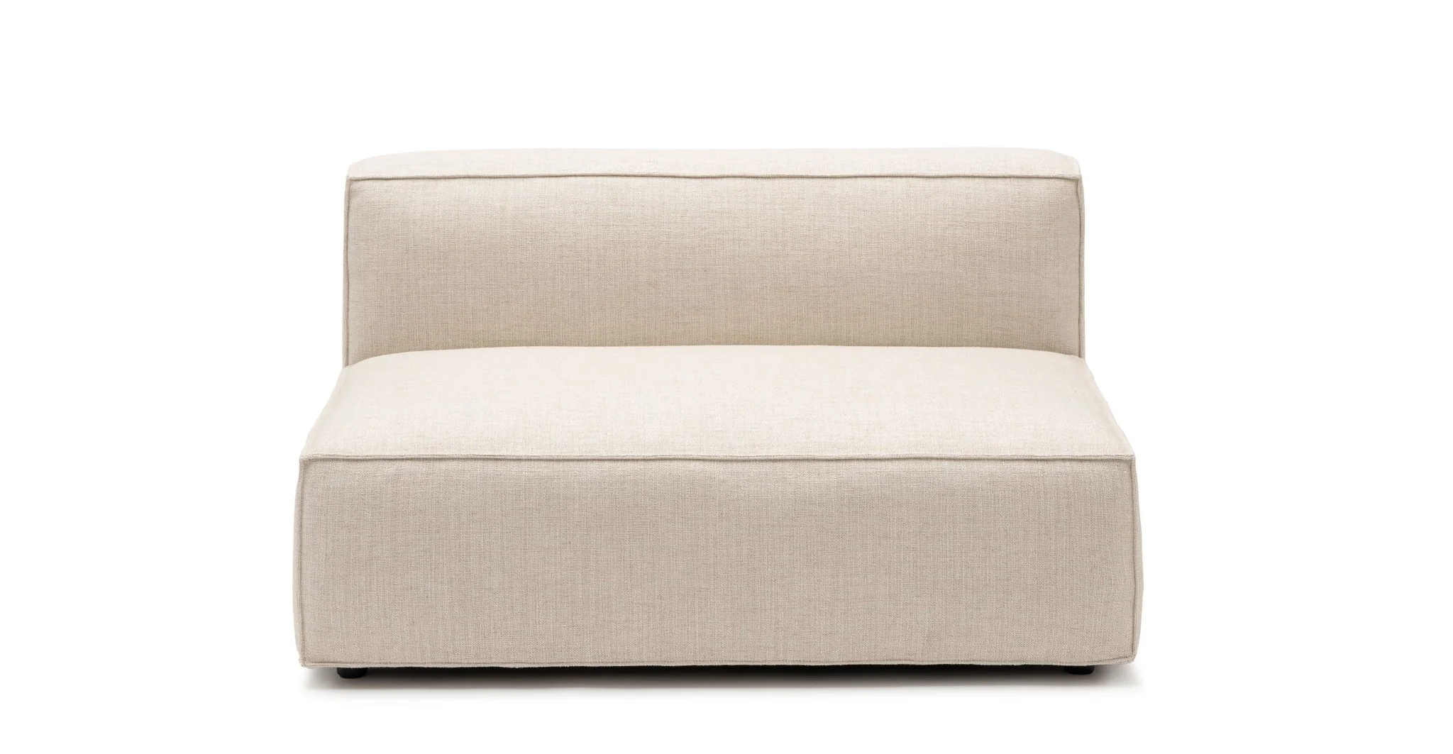 Baker 2 Seater Armless - Oatmeal