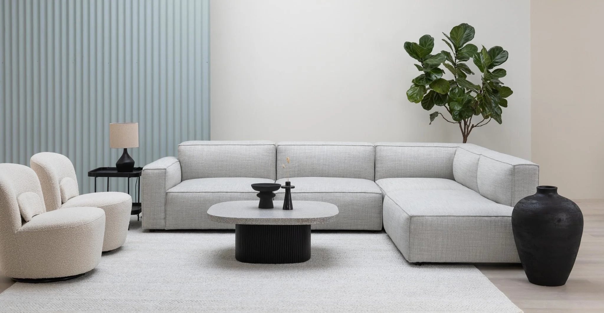 Baker Corner Sofa Set -  Diamond - Image 15