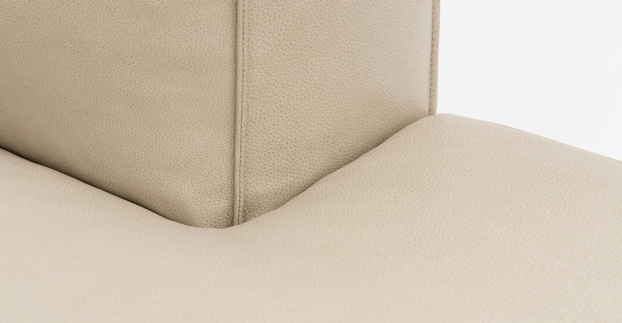Baker Corner Sofa Set - Limestone Leather - Image 24