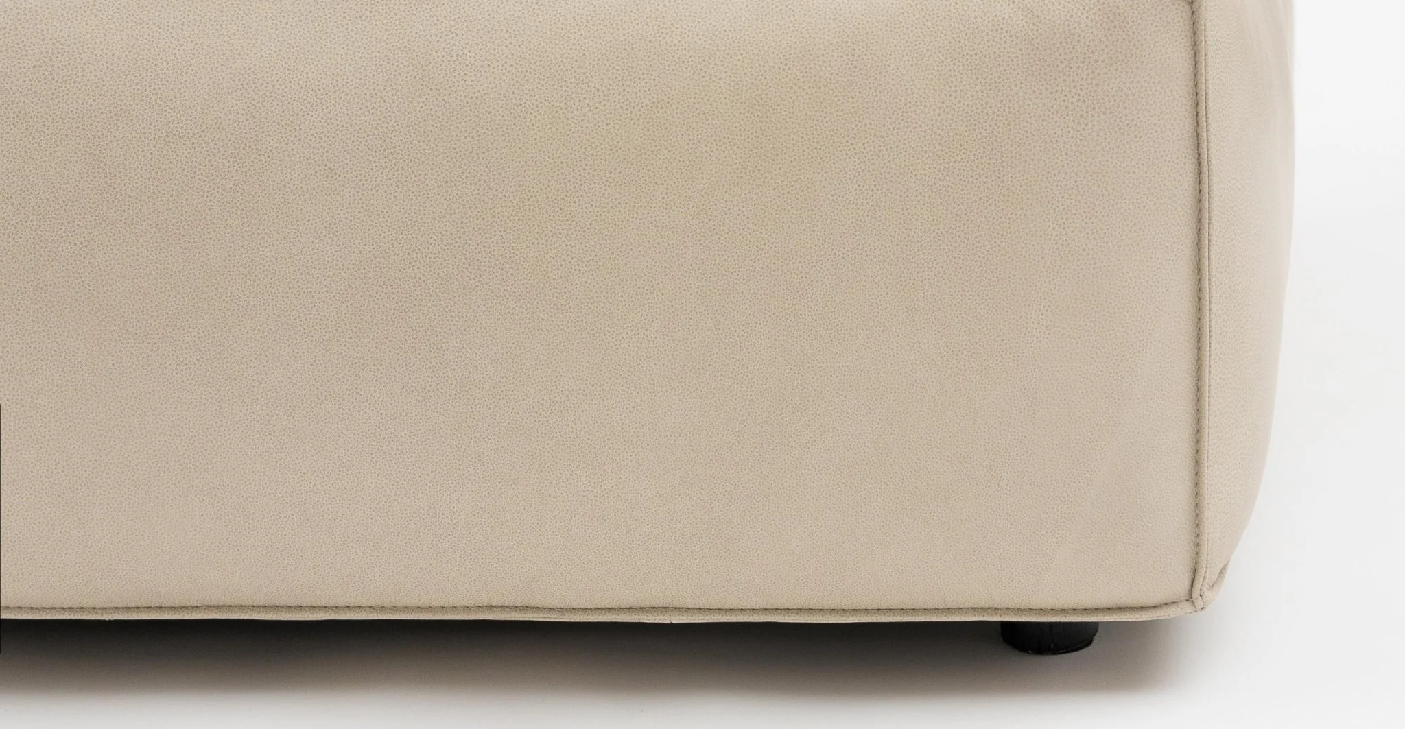 Baker Corner Sofa Set - Limestone Leather - Image 26