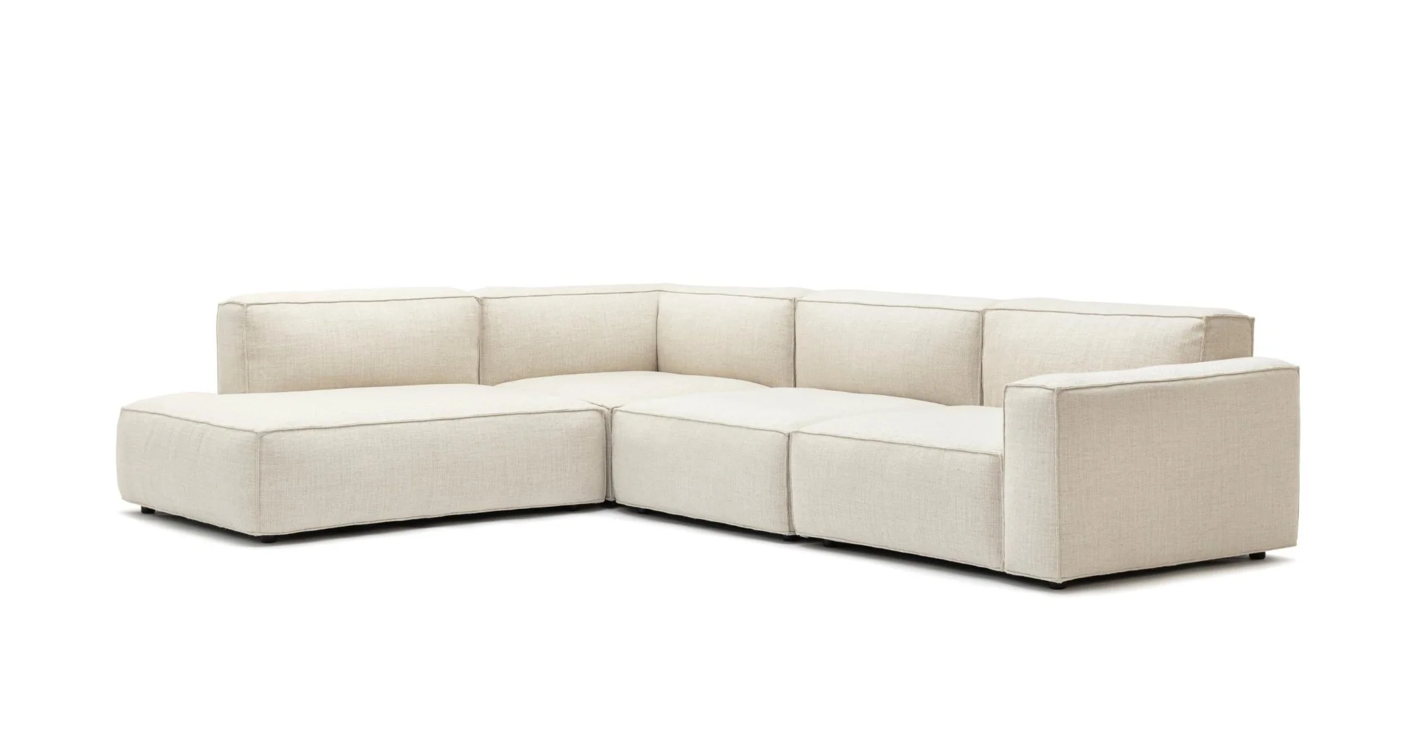 Baker Corner Sofa Set - Oatmeal