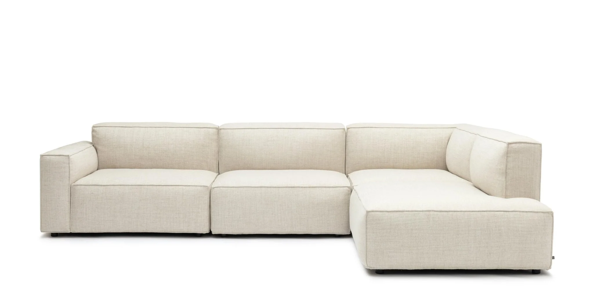 Baker Corner Sofa Set - Oatmeal - Image 17