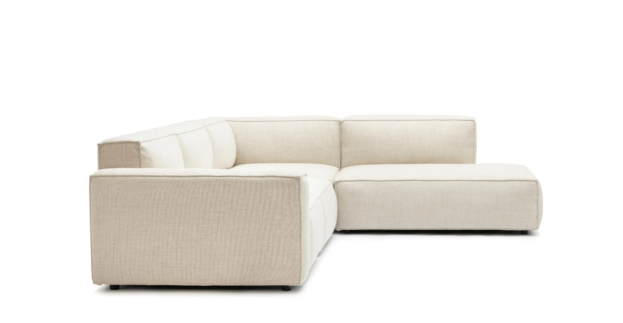 Baker Corner Sofa Set - Oatmeal - Image 18