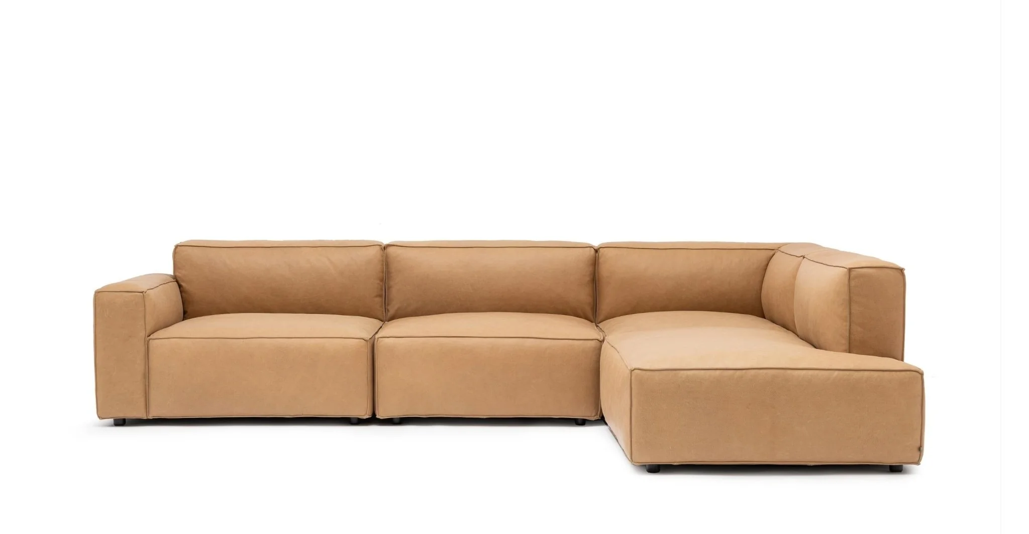 Baker Corner Sofa Set - Pecan - Image 11