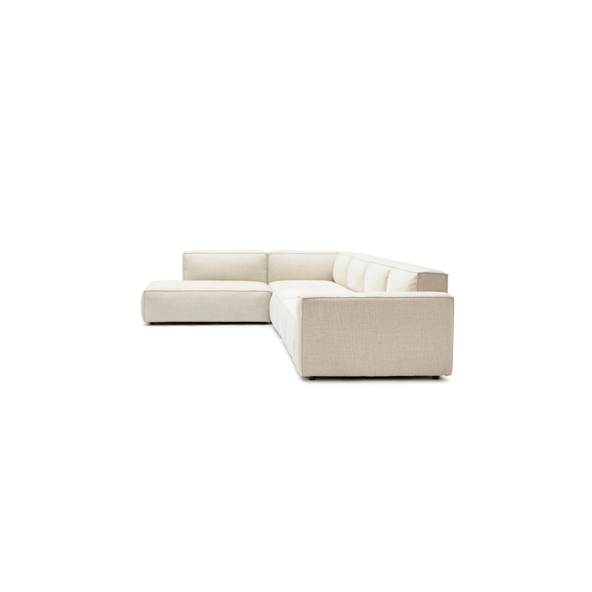 Baker Large Corner Sofa Set - Oatmeal - Image 11