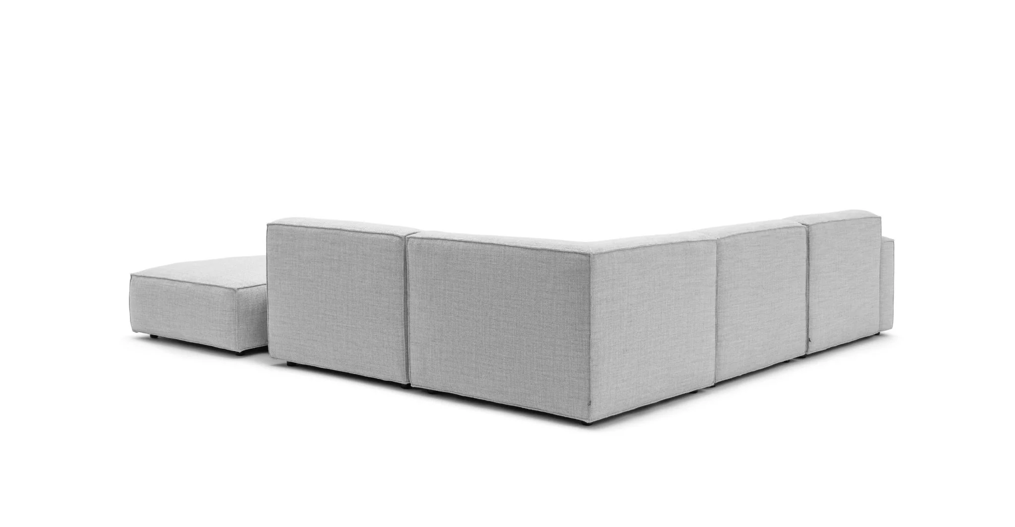 Baker Large Corner Sofa With Ottoman - Diamond - Image 16