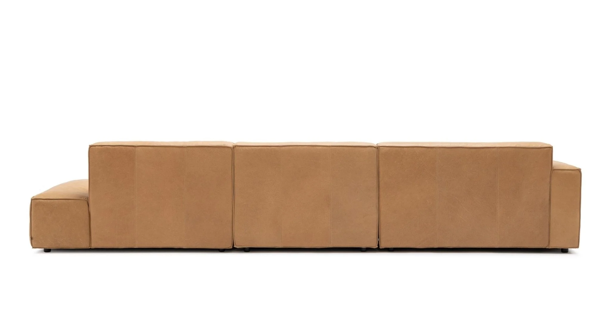 Baker Mega Lounge Sofa Set- Pecan Leather - Image 17