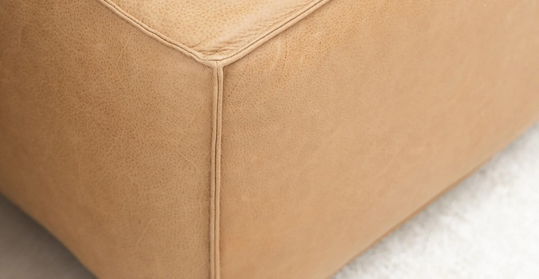 Baker Mega Lounge Sofa Set- Pecan Leather - Image 22