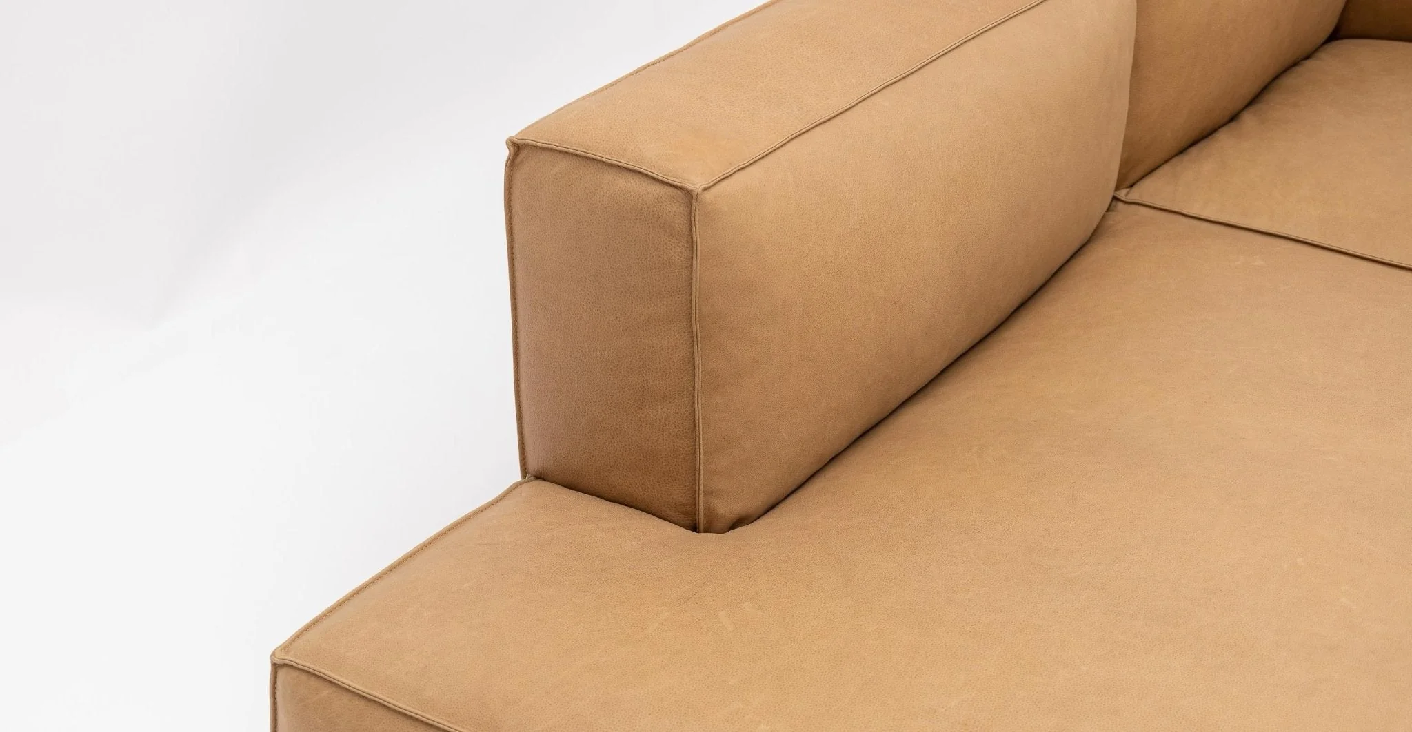 Baker Mega Lounge Sofa Set- Pecan Leather - Image 23