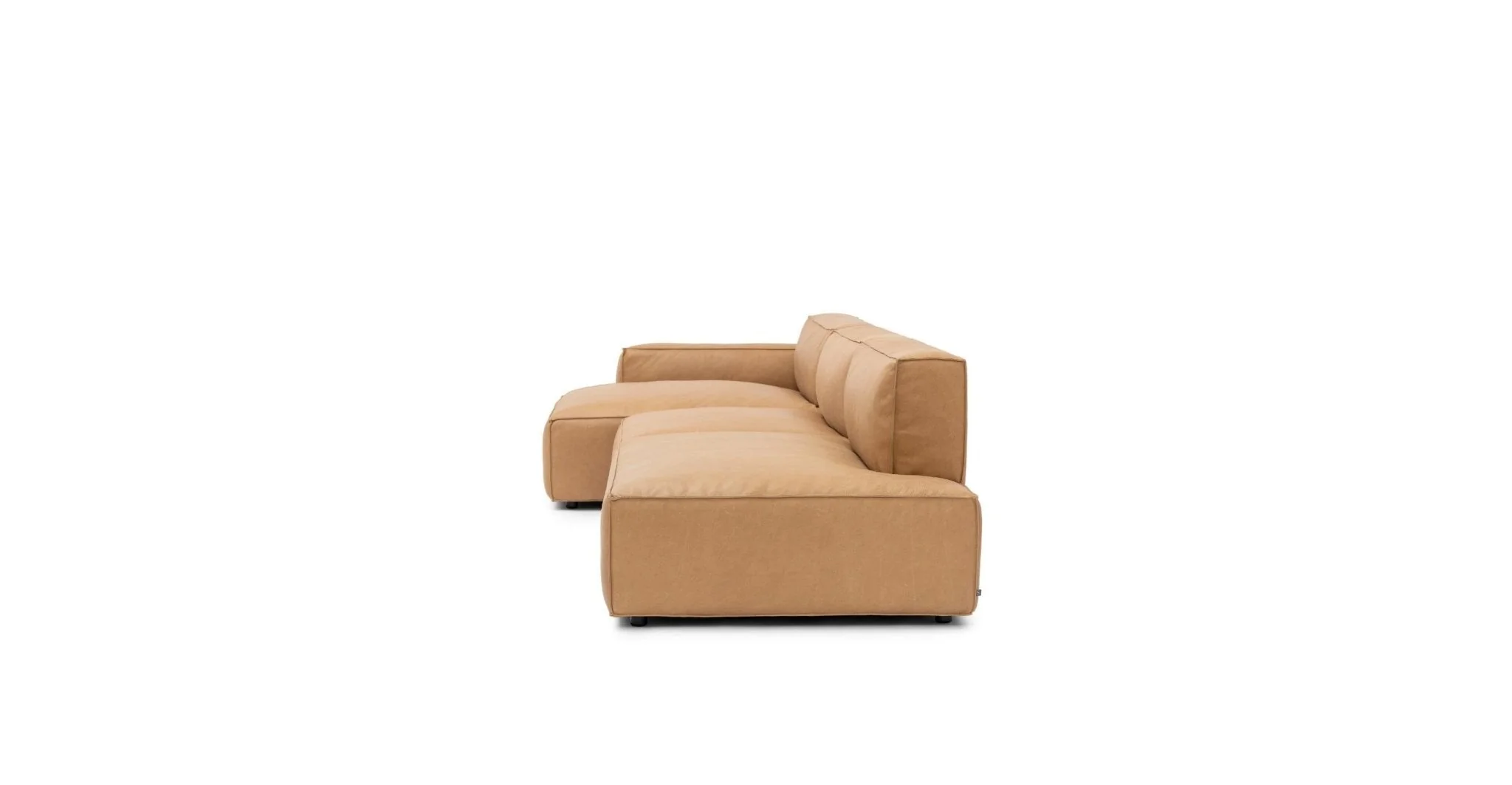 Baker Mega Lounge Sofa Set- Pecan Leather - Image 3